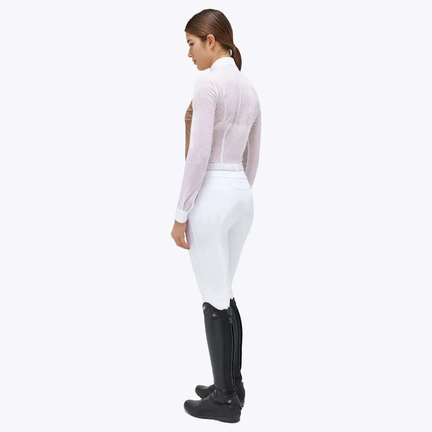 Cavalleria Toscana Women’s jersey show shirt 4301-2