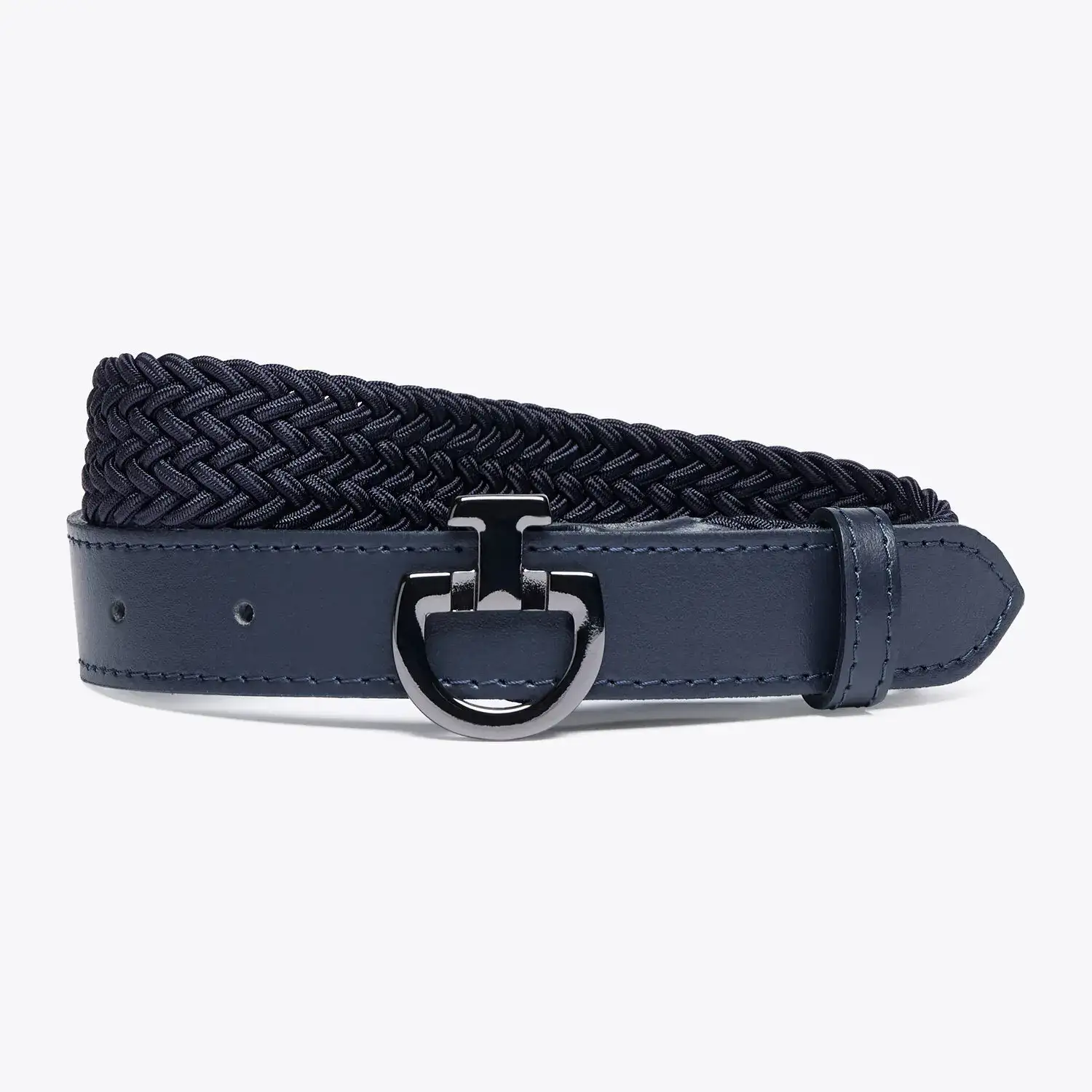 Cavalleria Toscana Kid's CT elastic belt DARK BLUE/DARK BLUE-1