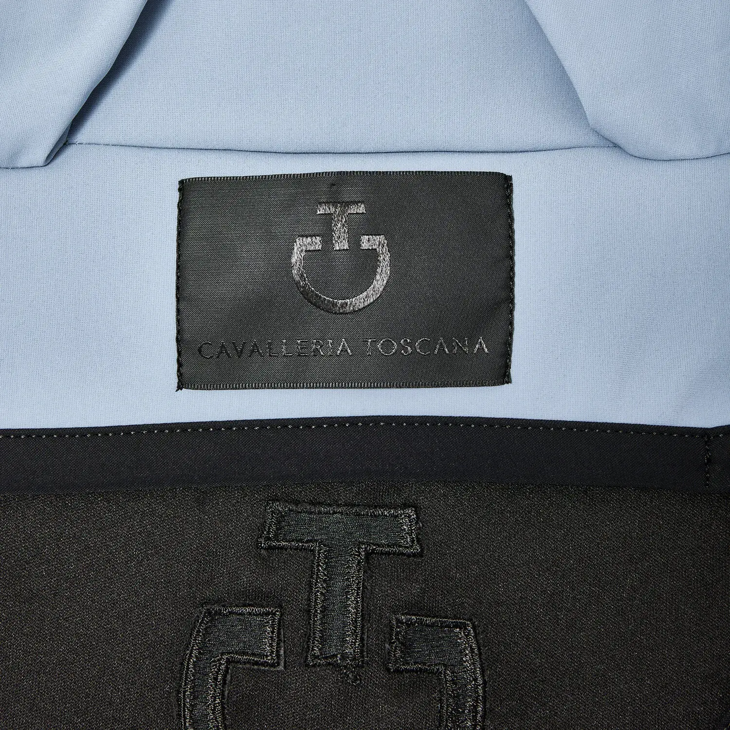 Cavalleria Toscana Lightweight jersey earnet LIGHT BLUE / BLACK-3