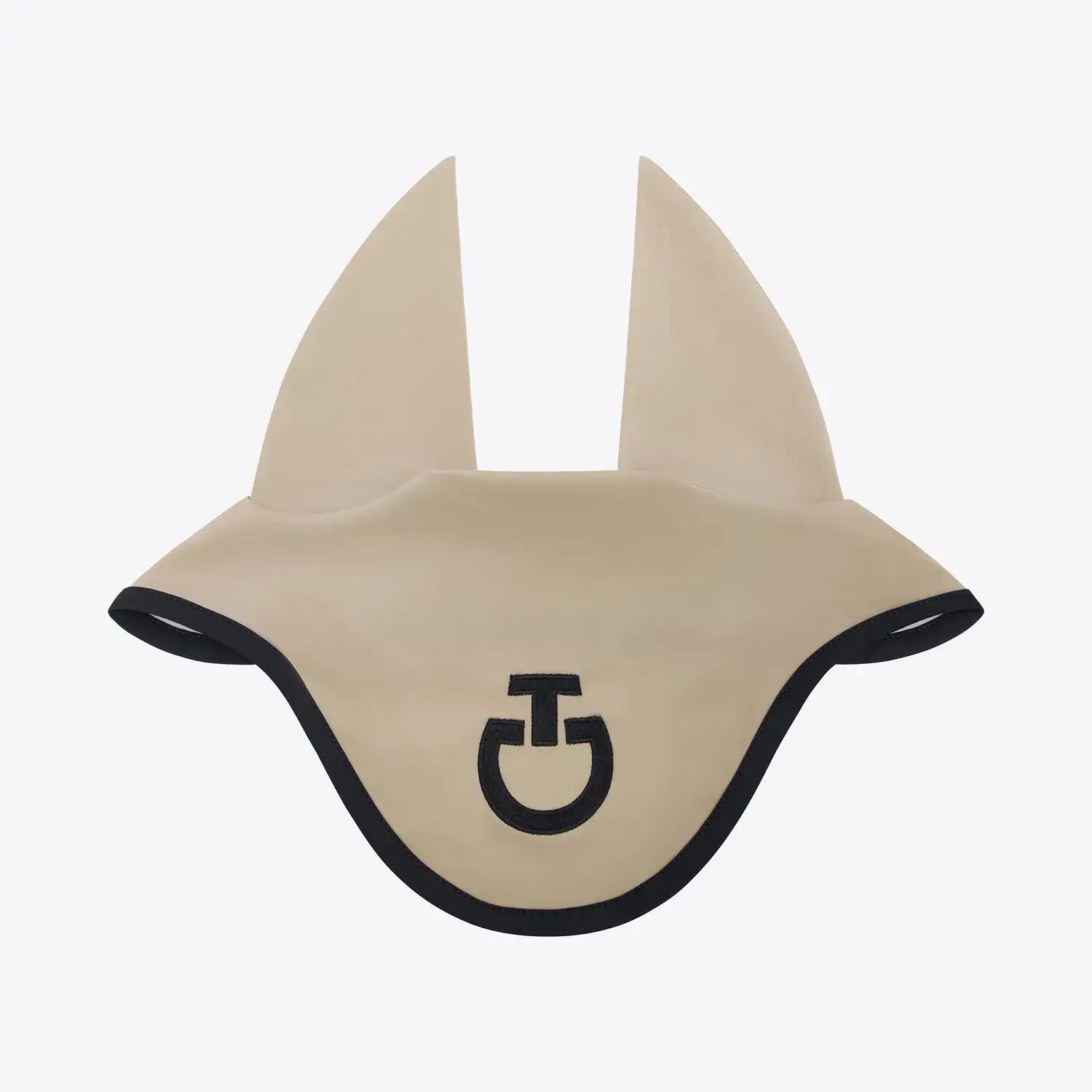 Cavalleria Toscana Jersey horse earnet BEIGE/BLACK-1