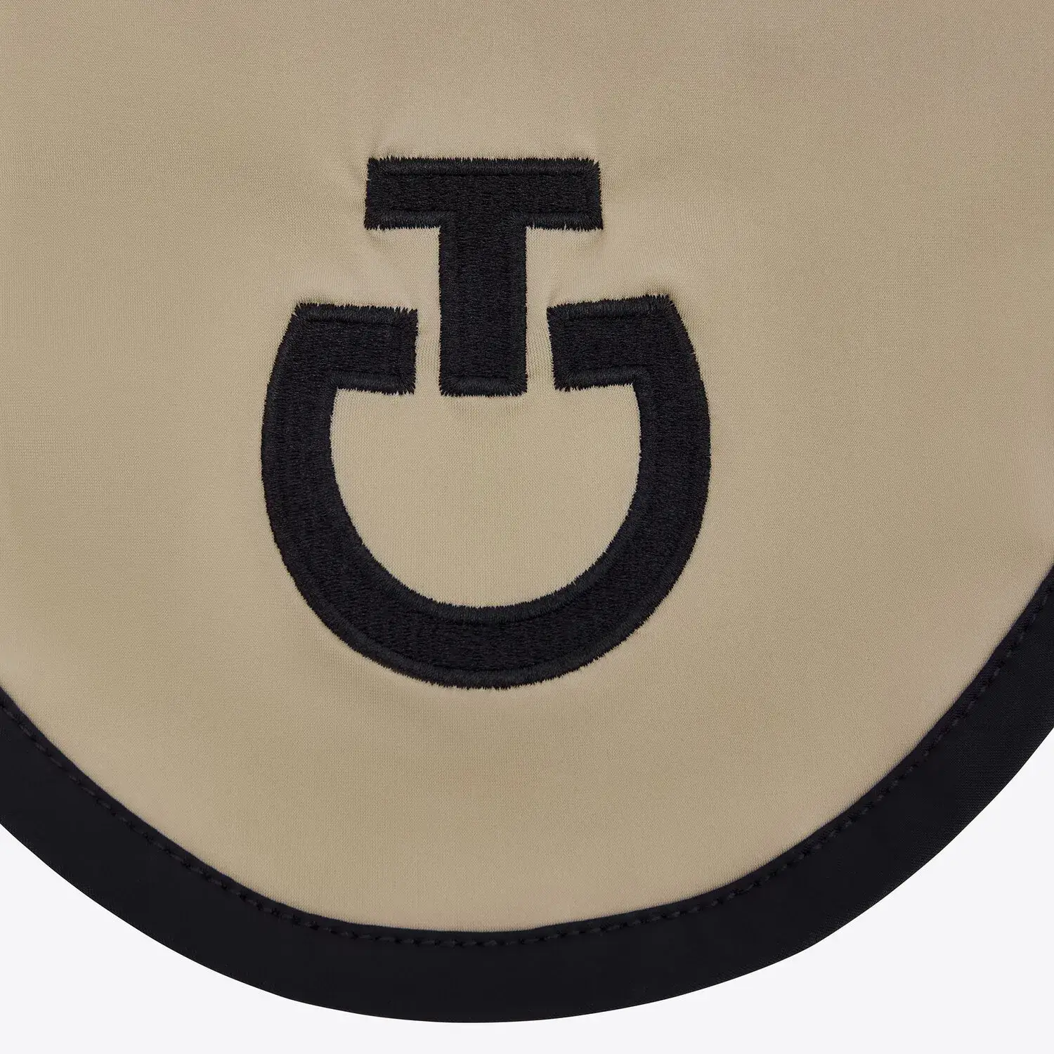 Cavalleria Toscana Jersey horse earnet BEIGE/BLACK-2