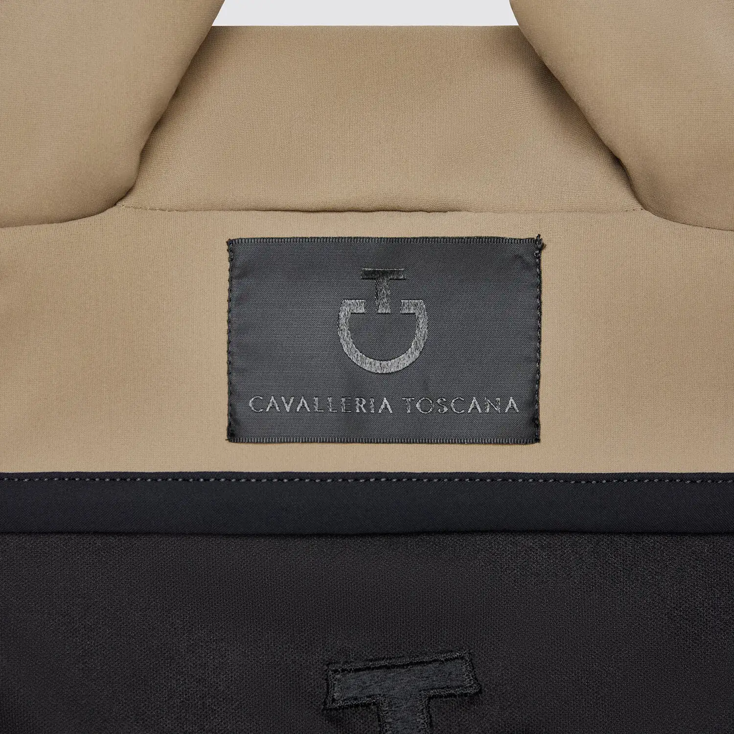 Cavalleria Toscana Light Weig ht jersey Stripe Sound less Earnet BISCUIT/BLACK-3