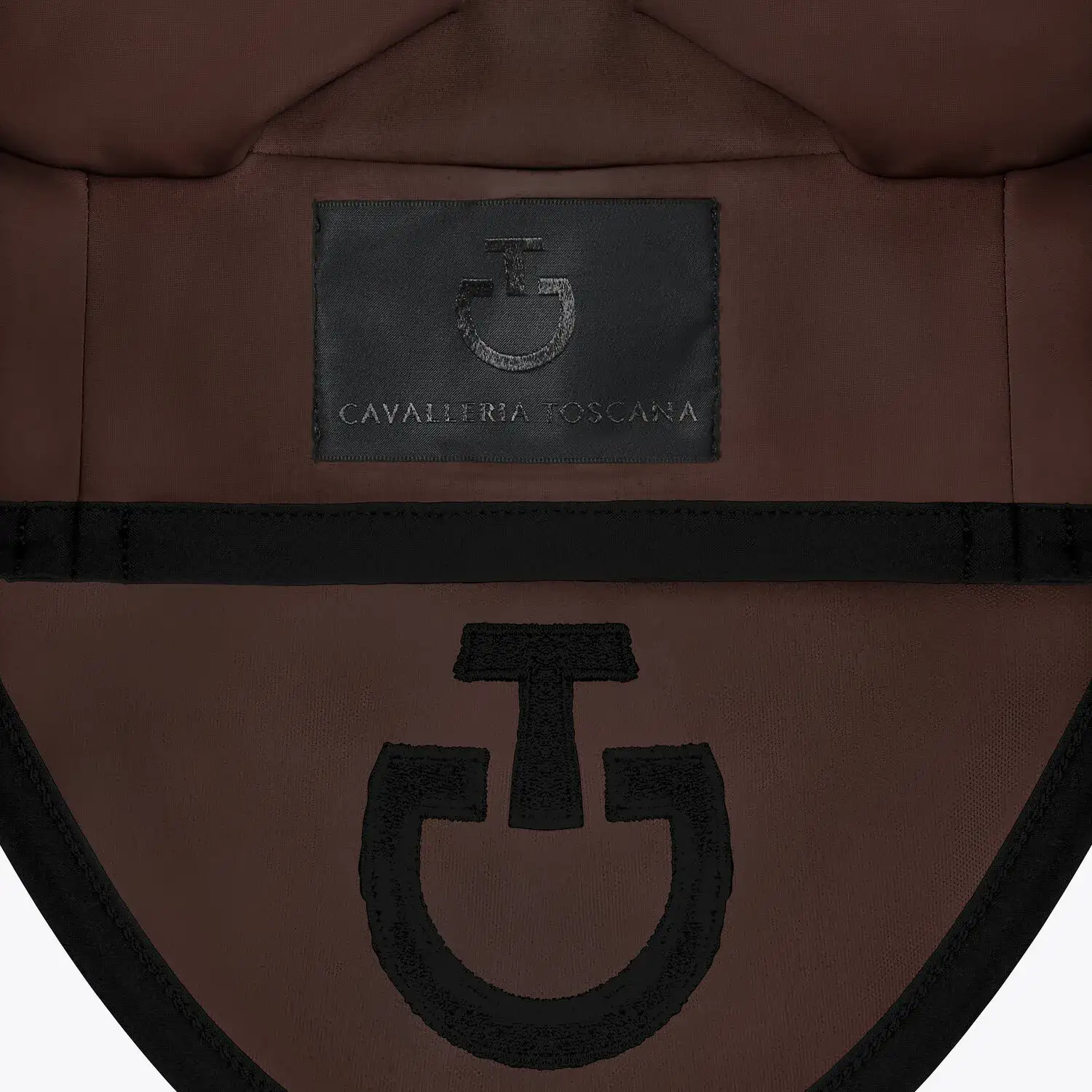 Cavalleria Toscana Light Weig ht jersey Stripe Sound less Earnet DARK CHOCOLATE/BLACK-3