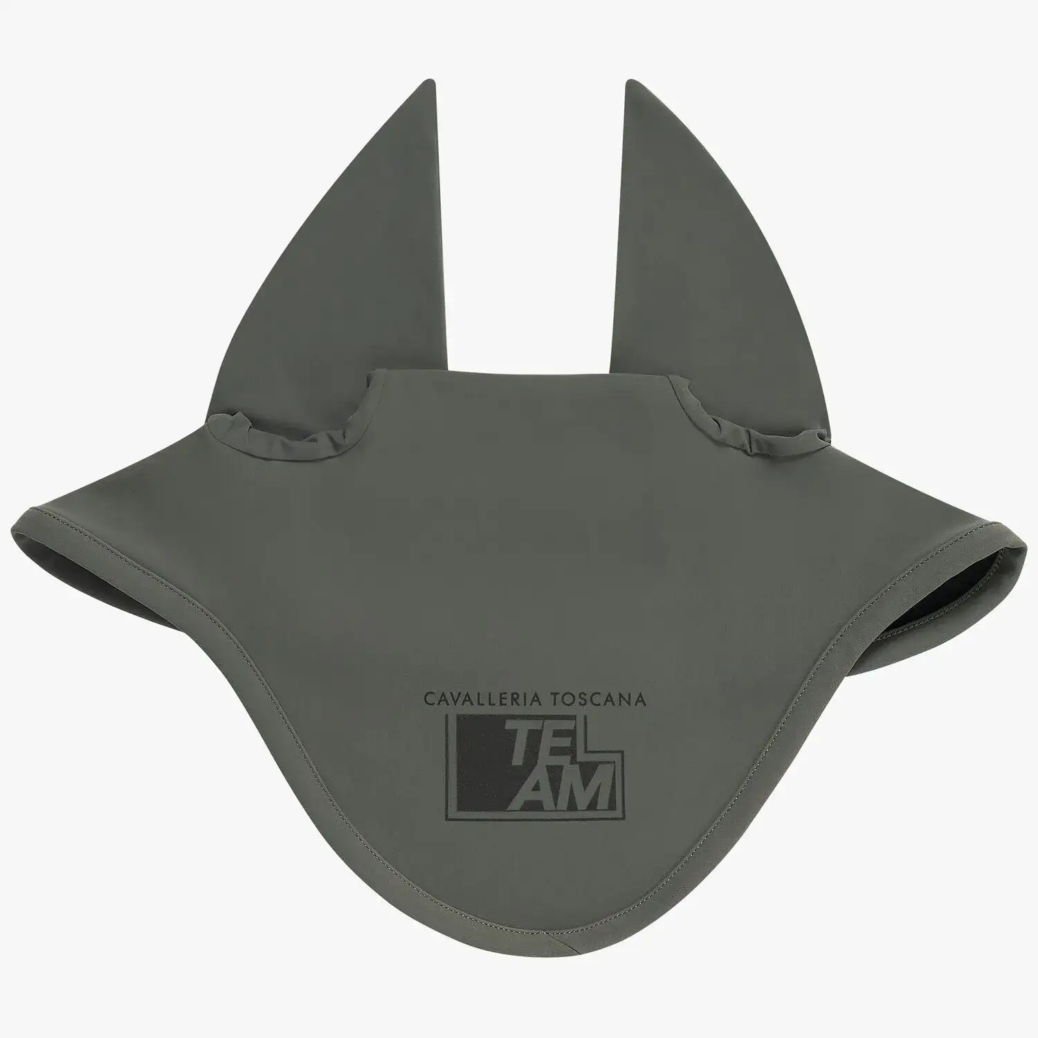 Cavalleria Toscana Lightweight jersey ear bonnet FOLIAGE GREEN-1