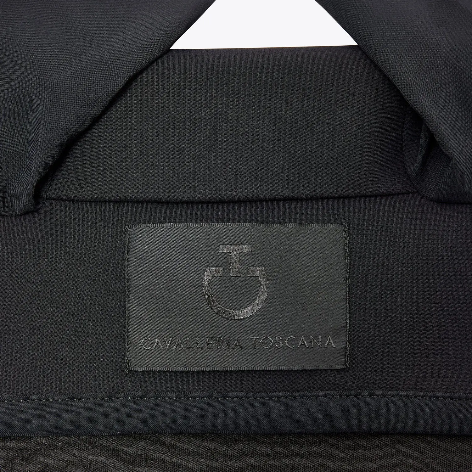 Cavalleria Toscana Cuffia cavallo in Jersey BLACK-3