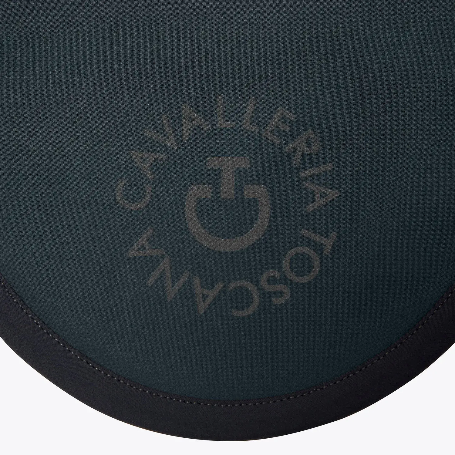 Cavalleria Toscana Soundless horse earnet in Jersey CHARCOAL GREY-2