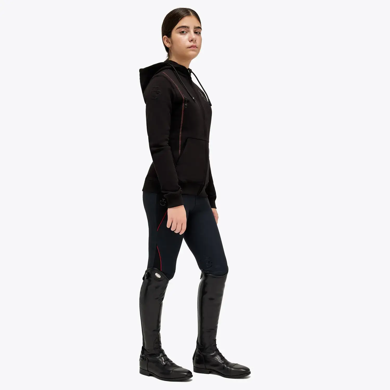 Cavalleria Toscana CT Academy unisex sweatshirt BLACK-2