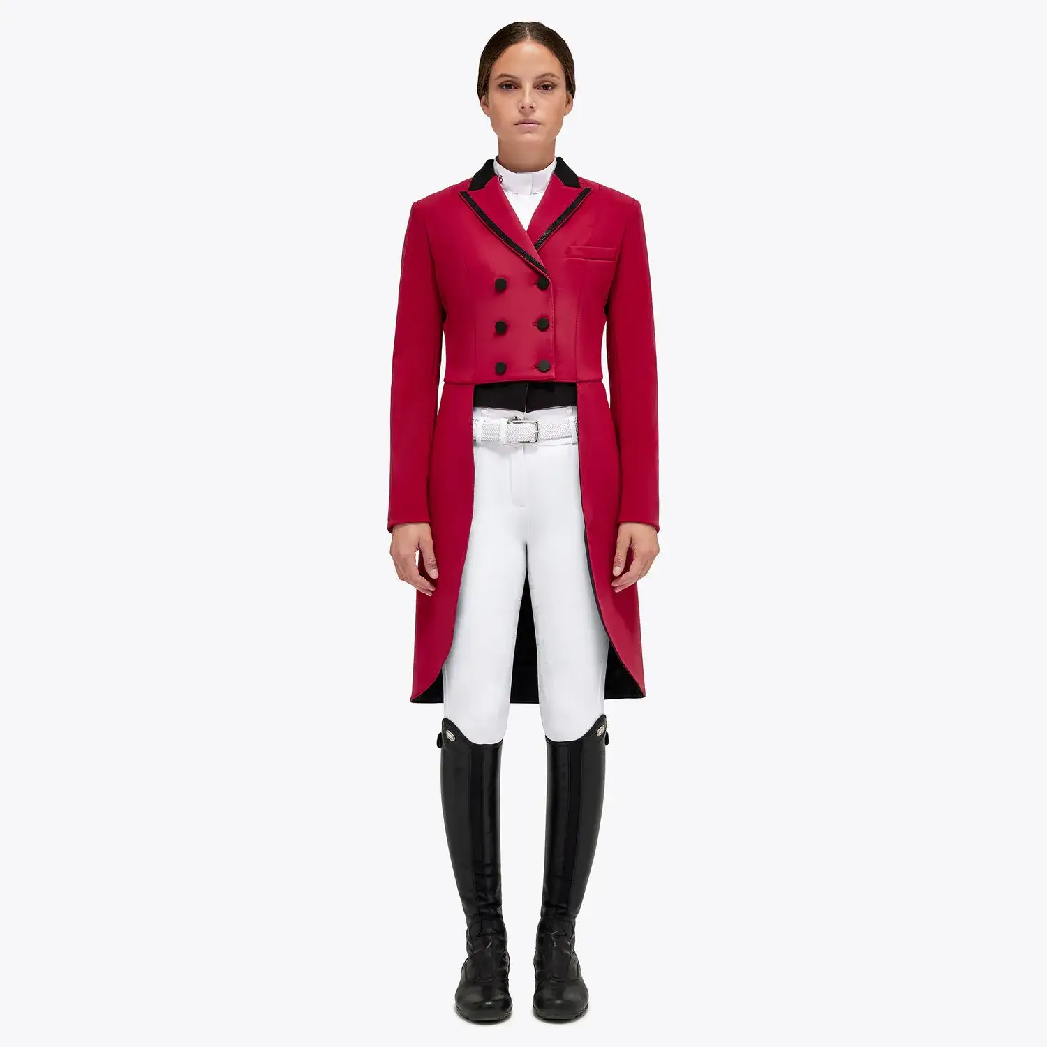 Cavalleria Toscana Women's tailcoat with covered b ROSE-7
