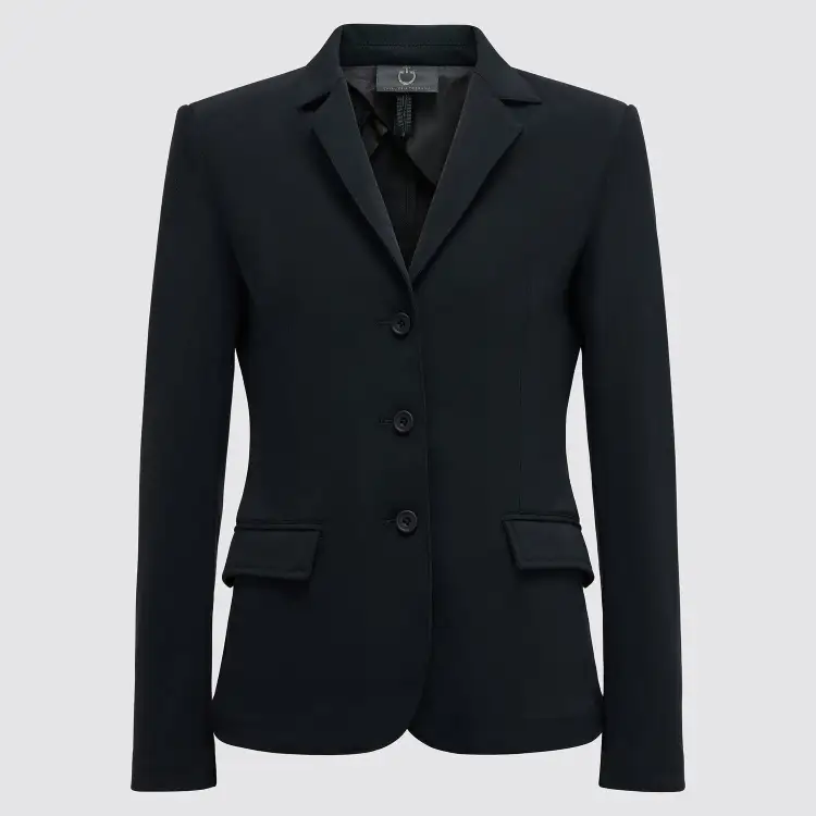 Cavalleria Toscana CT Hunter Girl's Competition Jacket BLACK-1