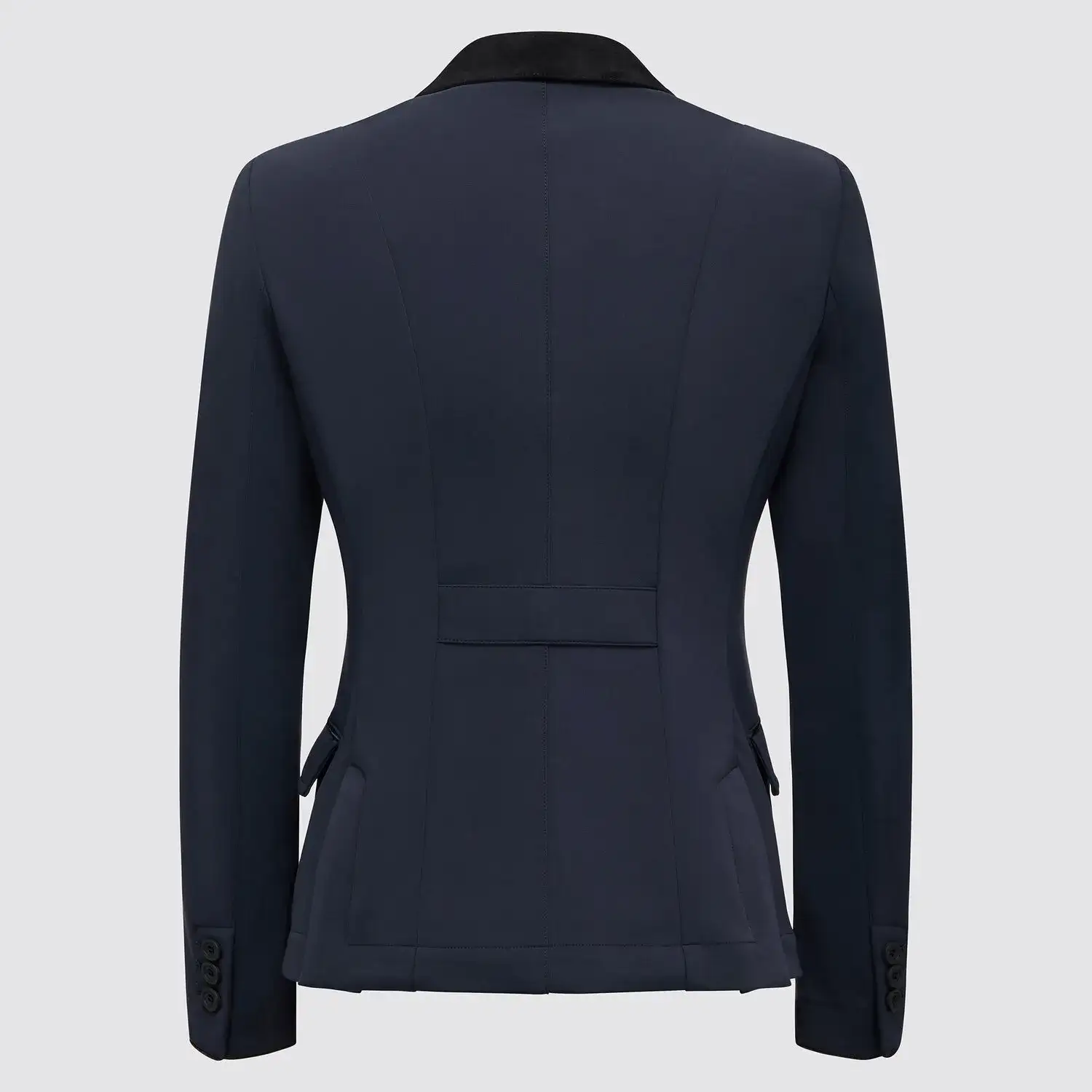 Cavalleria Toscana GP Girl's Zip Competition Jacket NAVY-2