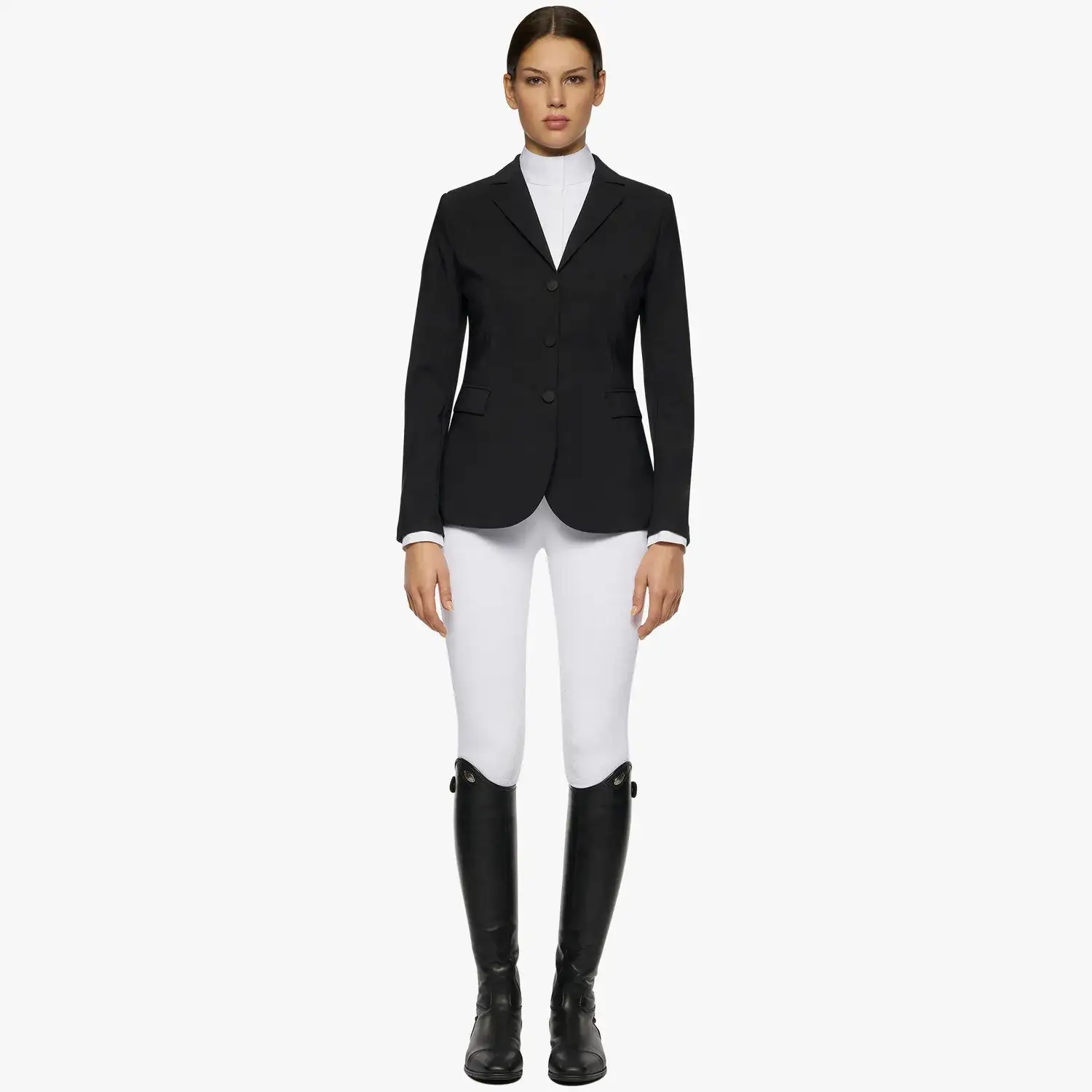 Cavalleria Toscana American jersey riding jacket BLACK-1