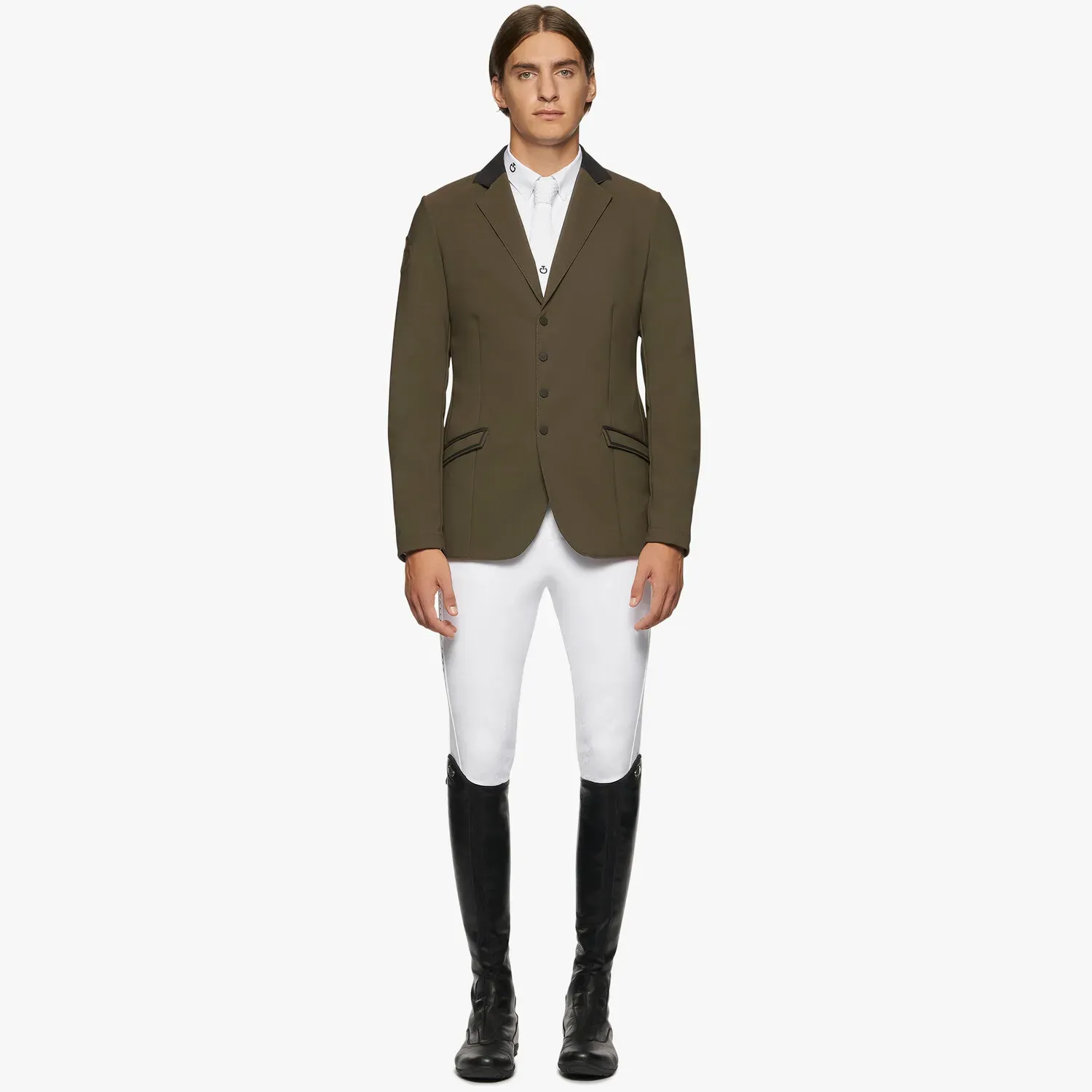 Men's competition jacket with zip