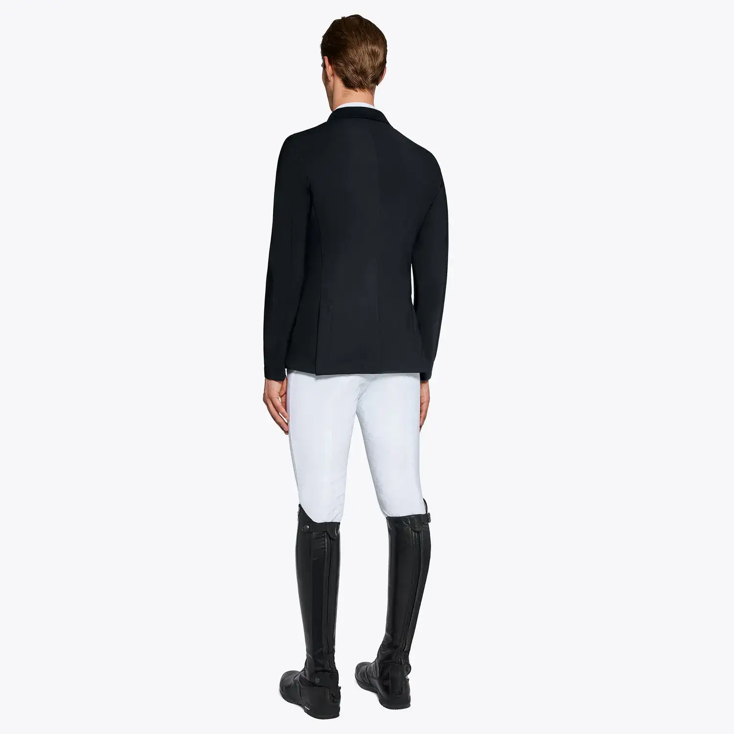 Cavalleria Toscana Men's lightweight riding jacket BLACK-2