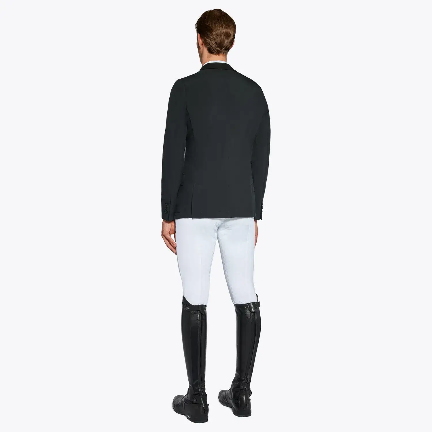 Cavalleria Toscana Men's FISE competition jacket BLACK-4