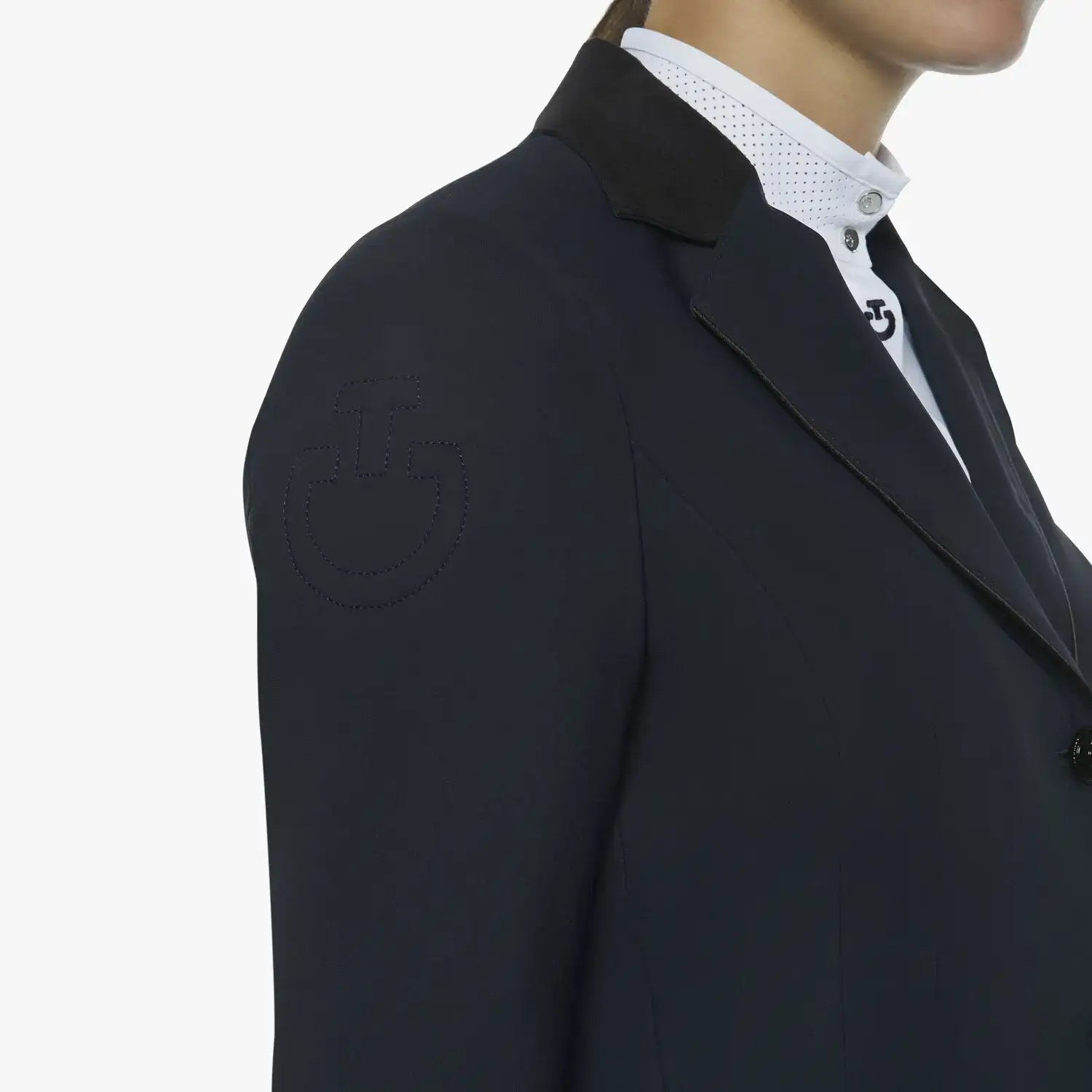 Cavalleria Toscana Giacca sartoriale donna da concorso. NAVY-4