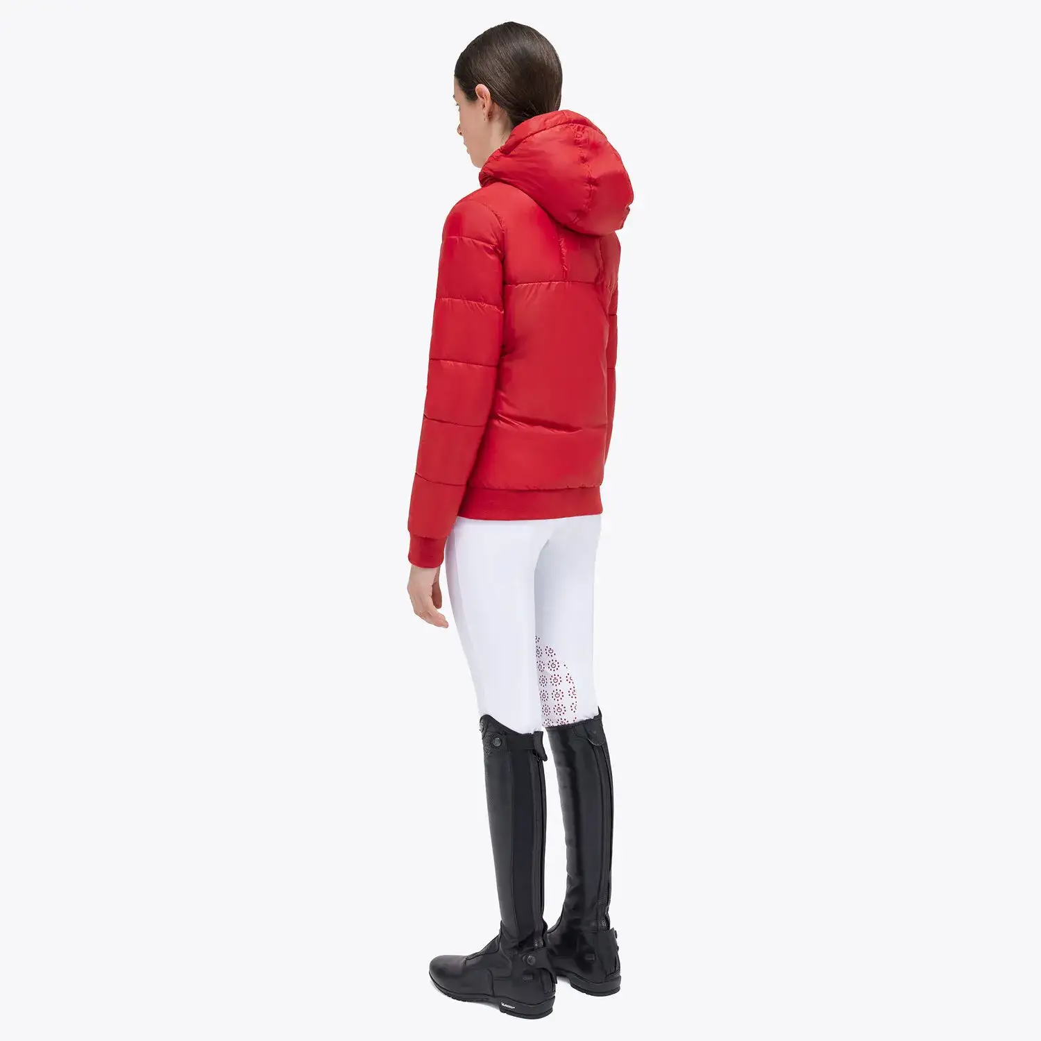 Cavalleria Toscana Unisex Puffer jacket RED-2