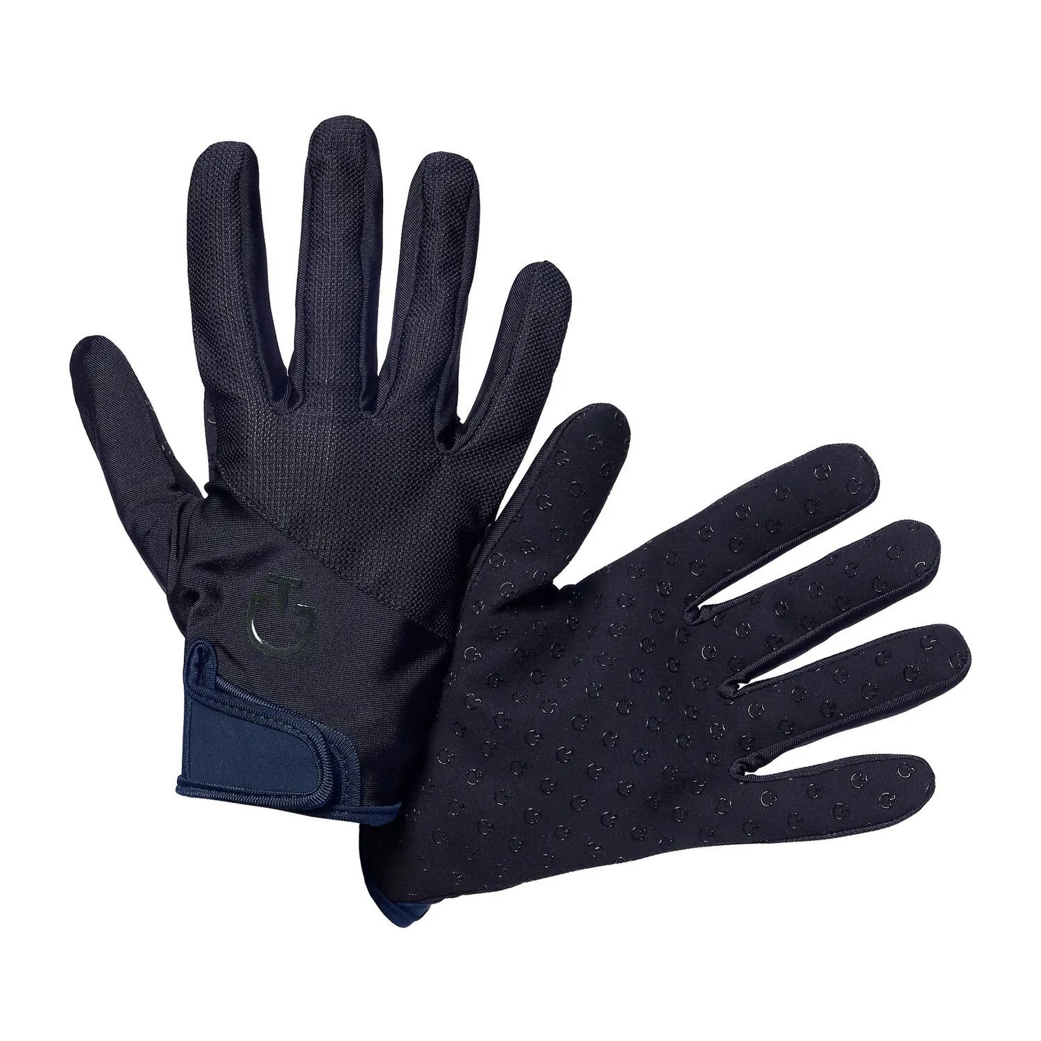 Cavalleria Toscana CT Mesh Grip Gloves NAVY-1