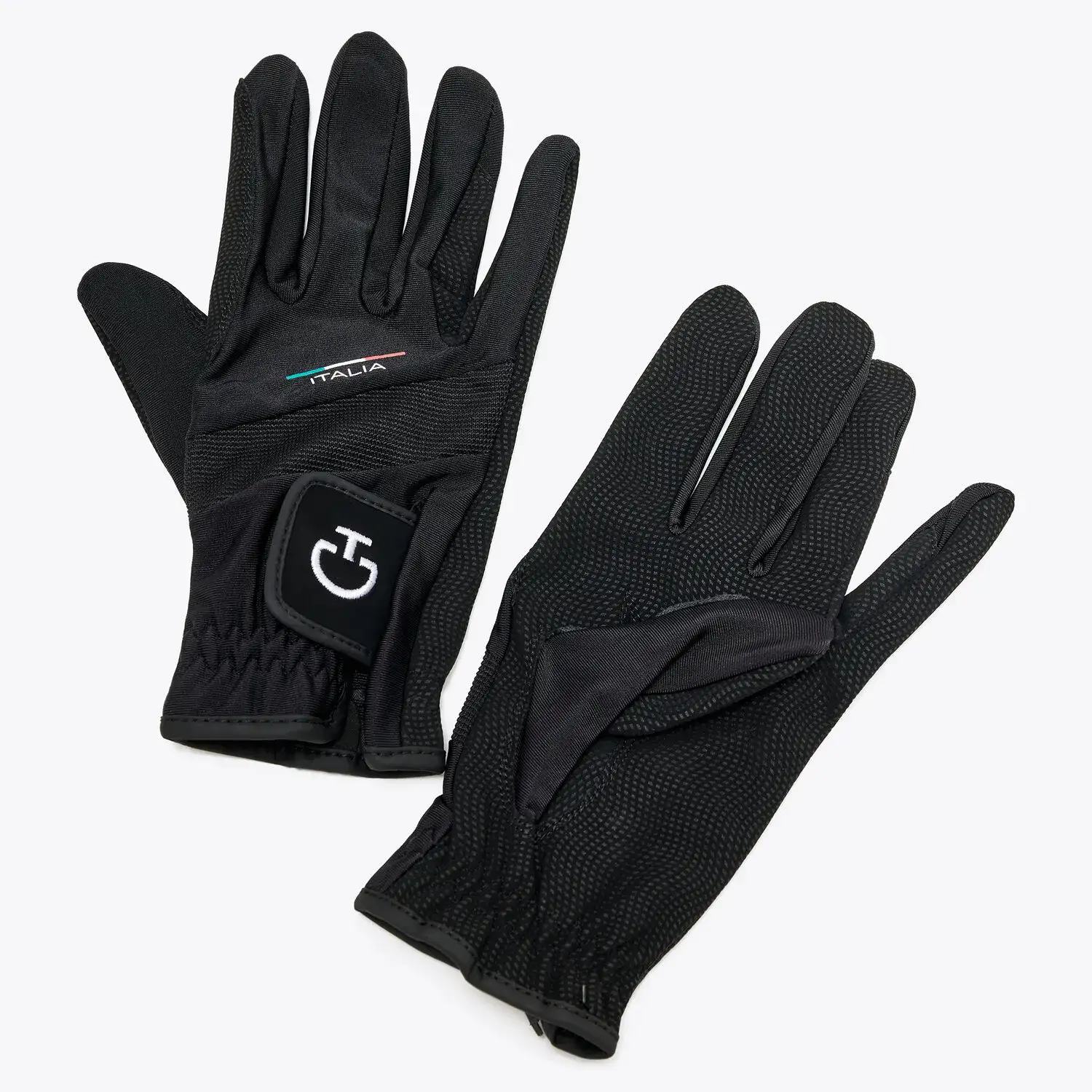 Cavalleria Toscana Guanti FISE BLACK-3