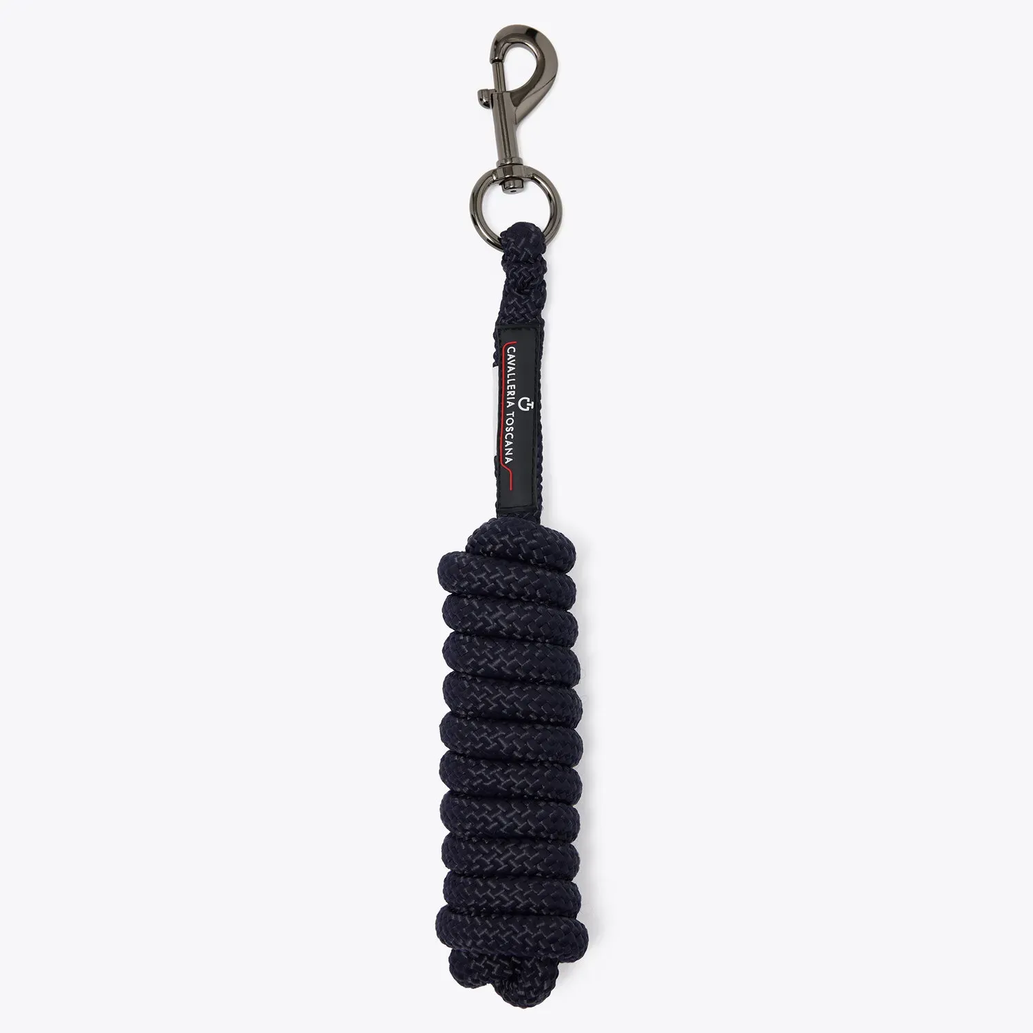Cavalleria Toscana Lead rope with carabiner NAVY-1