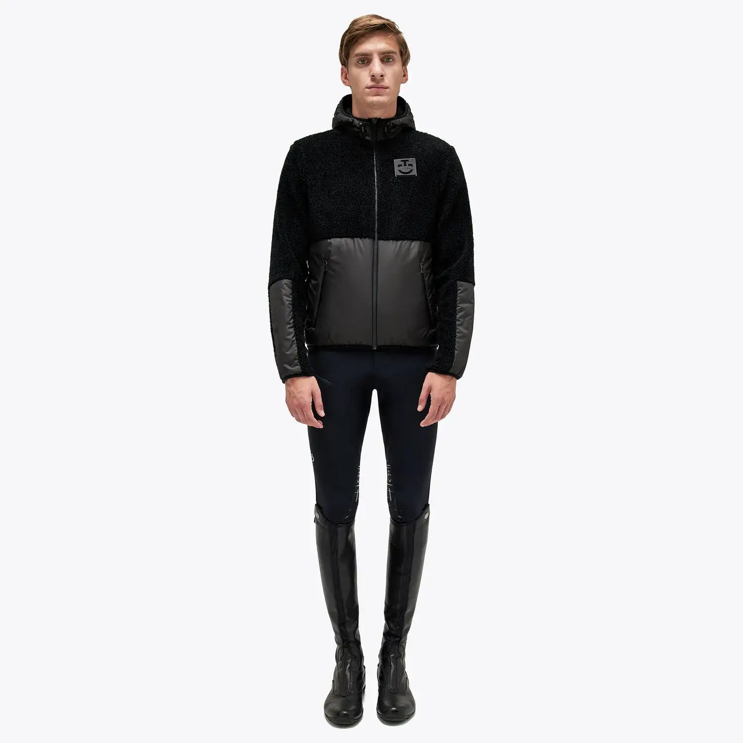 Cavalleria Toscana Men's sweater CT Academy BLACK-1