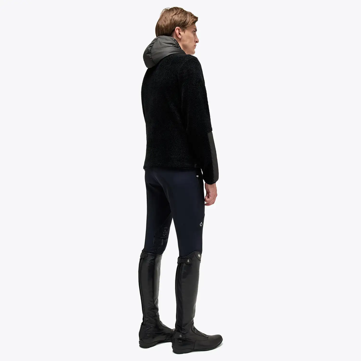 Cavalleria Toscana Men's sweater CT Academy BLACK-3