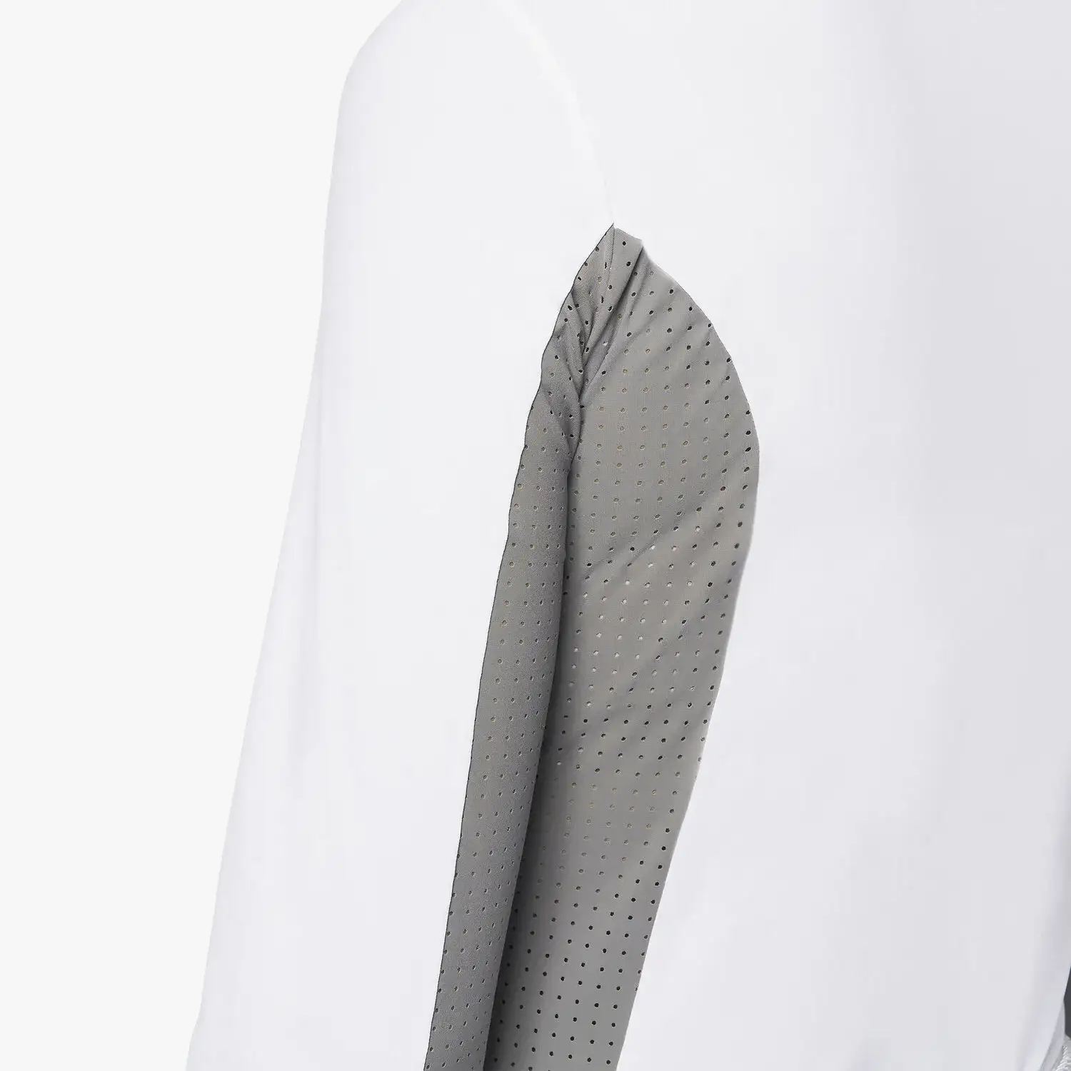 Cavalleria Toscana Women's hunter polo with insert WHITE/LIGHT GREY-4