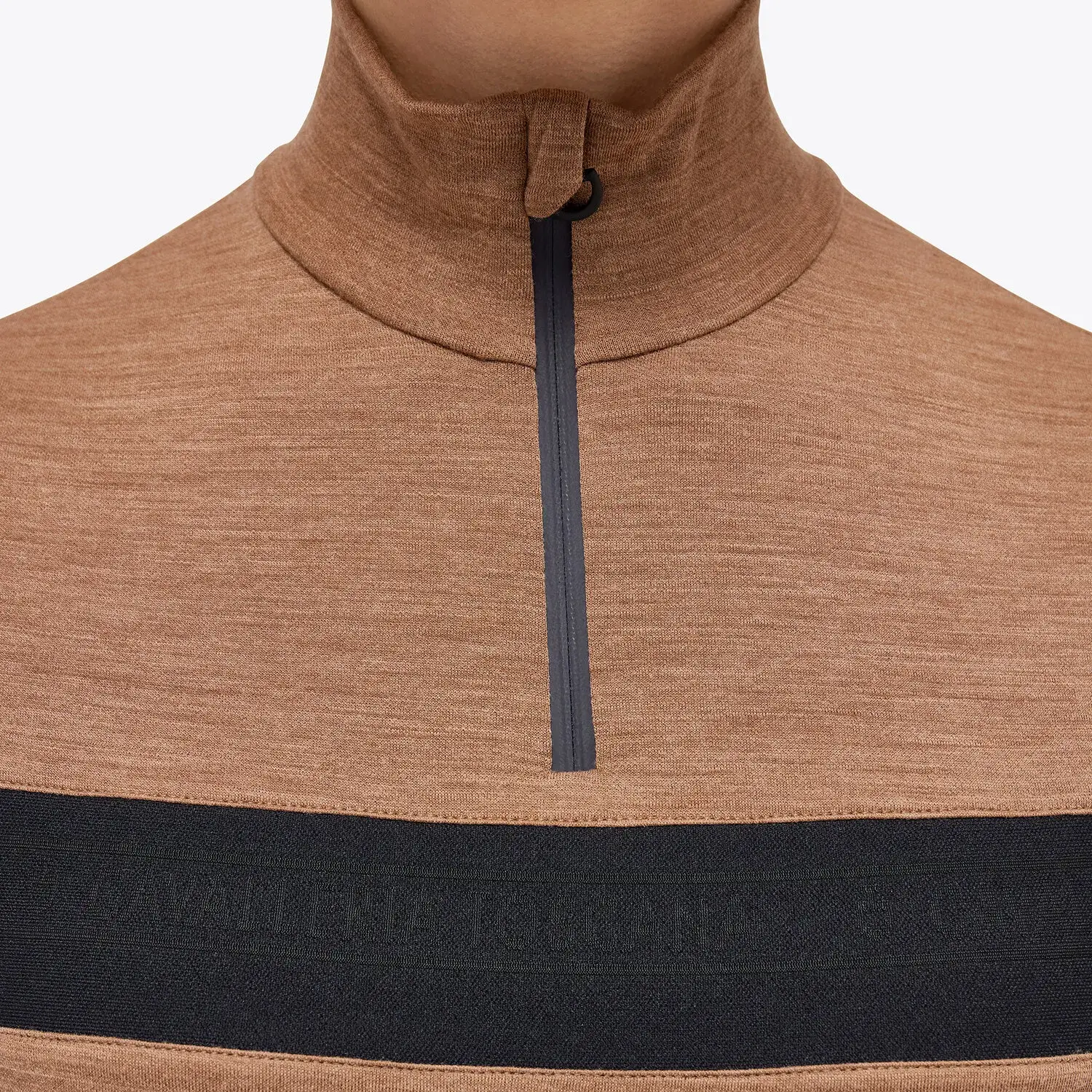 Cavalleria Toscana Women's training polo shirt TOFFEE BROWN-3