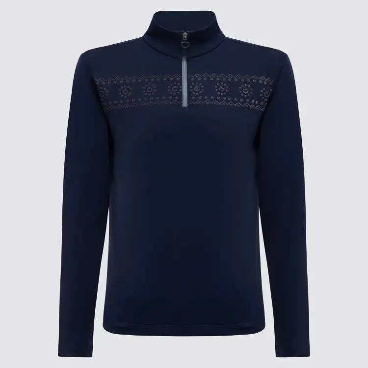 Cavalleria Toscana Unisex training polo NAVY-1