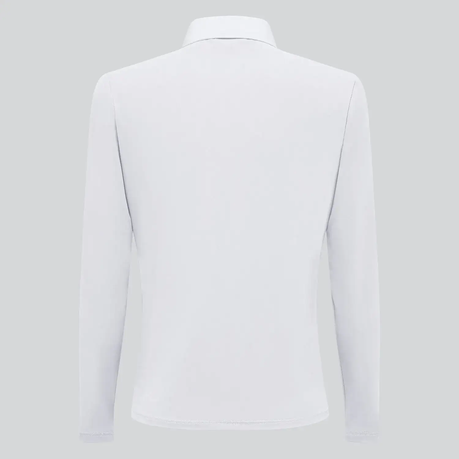 Cavalleria Toscana Boy's competition polo shirt WHITE-2