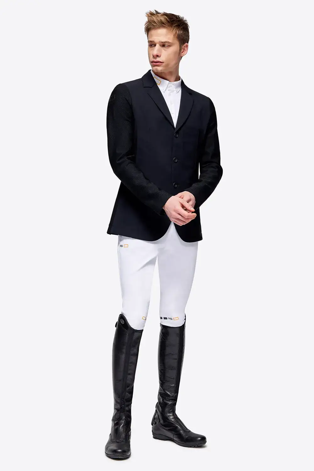 Rider's Gene RG men's competition jacket BLACK-2