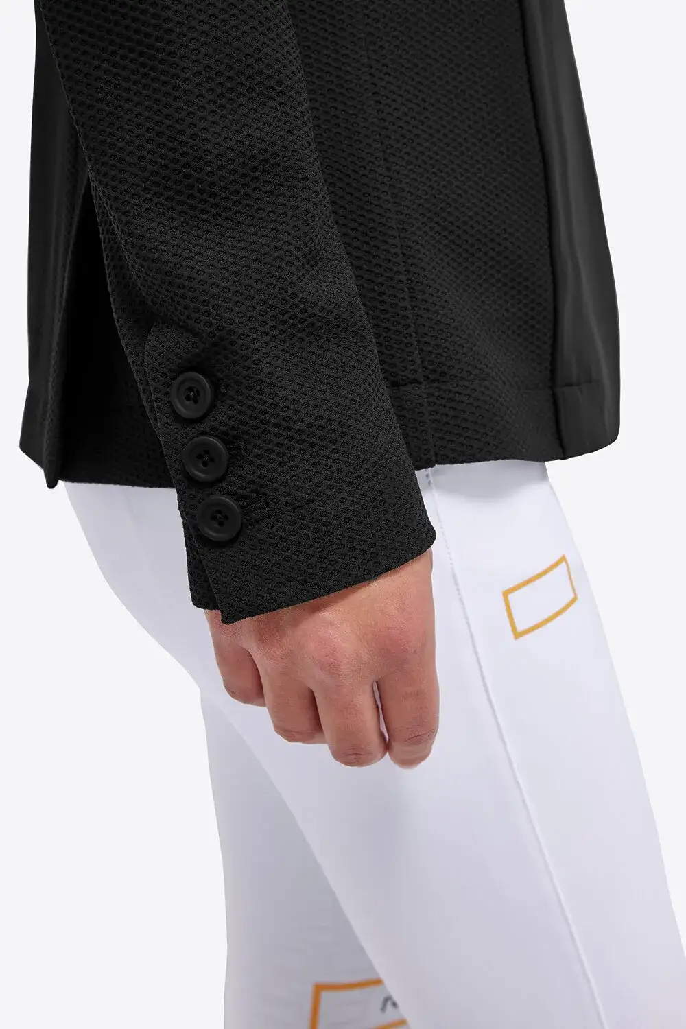Rider's Gene Rider's Gene women's competition jacket with buttons BLACK/MUSTAD-5