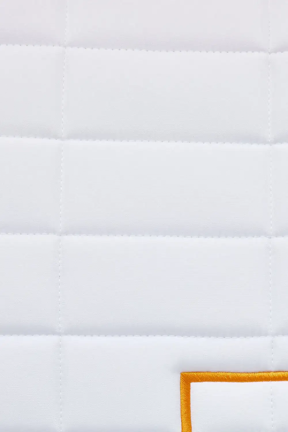 Rider's Gene RG Rectangular Quilt Jumping Saddle Pad WHITE-2