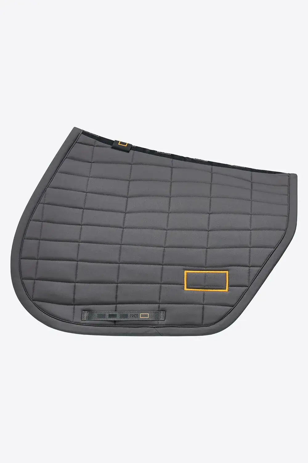 Rider's Gene RG Rectangular Quilt Jumping Saddle Pad Graphite Grey-1