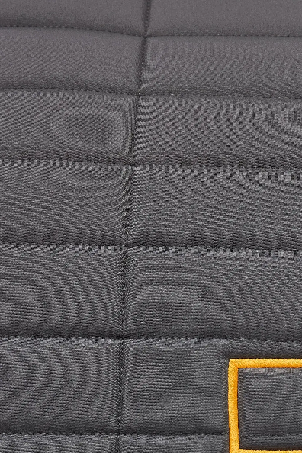 Rider's Gene RG Rectangular Quilt Jumping Saddle Pad Graphite Grey-2