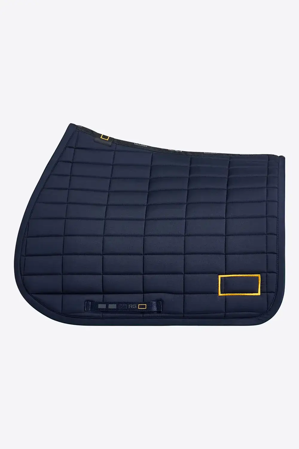 Rider's Gene Rider's Gene Rectangular Quilt Jumping Saddle Pad NAVY-1