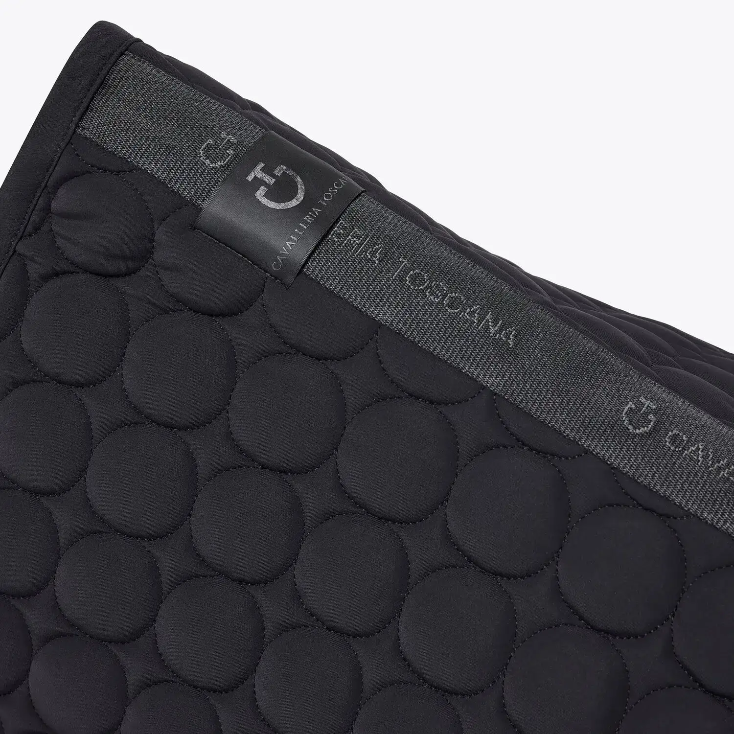Cavalleria Toscana Dressage horse saddle pad BLACK-3