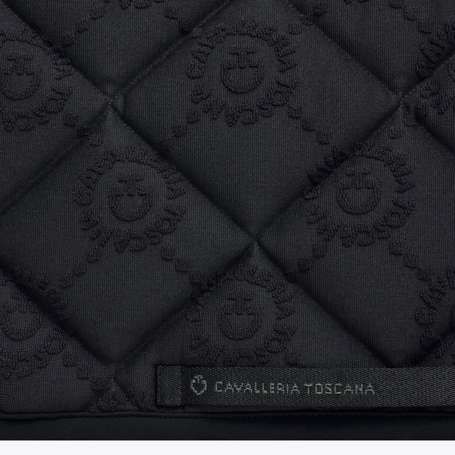 Cavalleria Toscana Dressage Horse Saddle pad BLACK-3