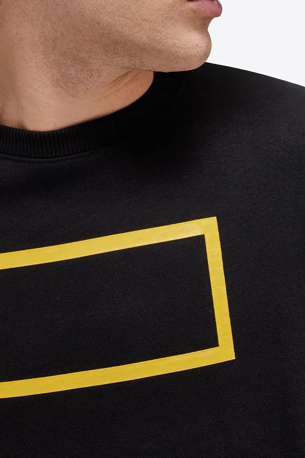 Rider's Gene RG Cotton Crew Neck Sweatshirt BLACK-4