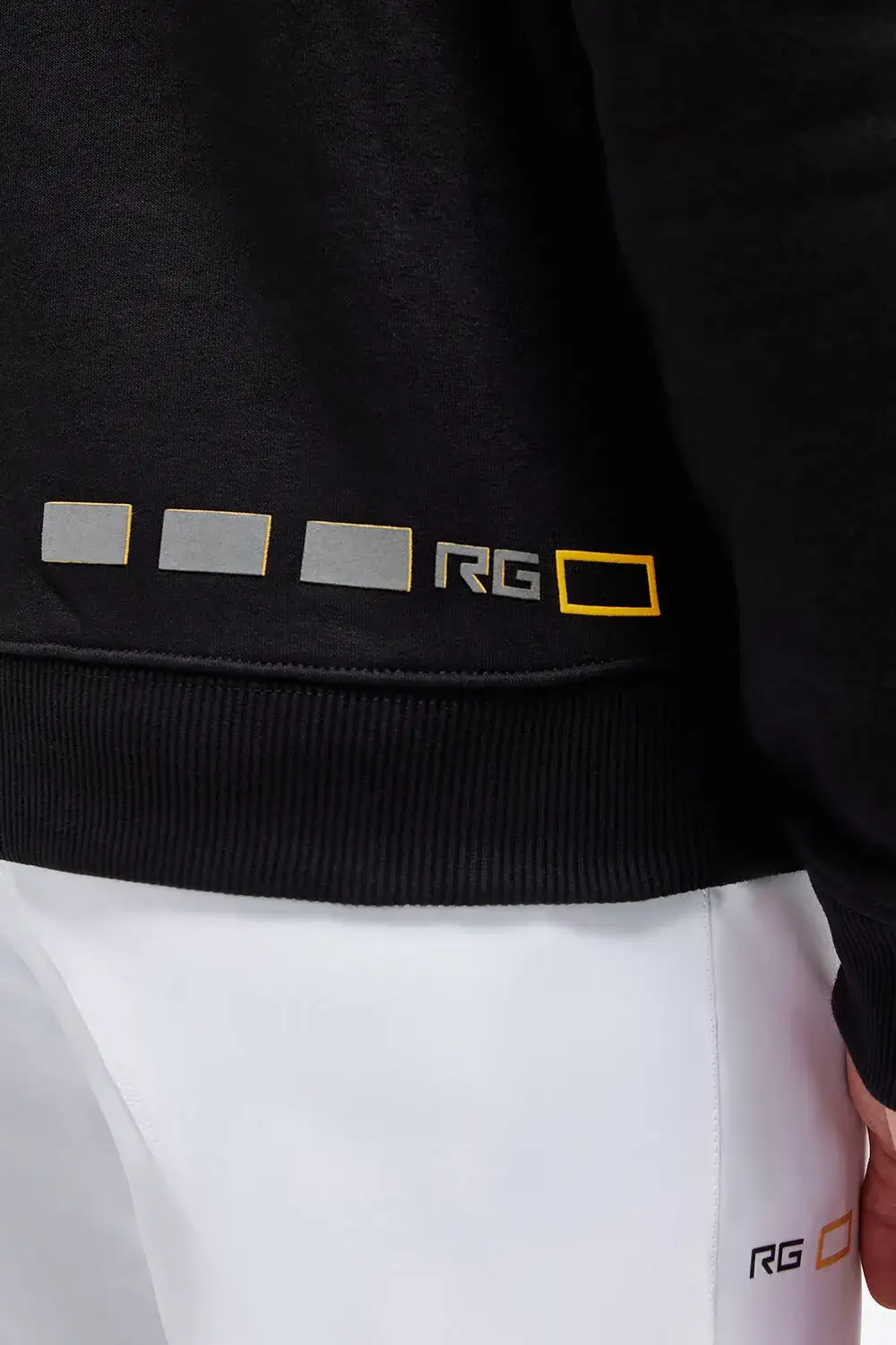 Rider's Gene RG Cotton Crew Neck Sweatshirt BLACK-5