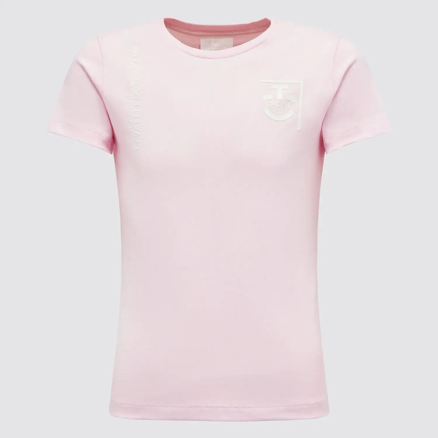 Cavalleria Toscana Girl's cotton t-shirt LIGHT PINK-1