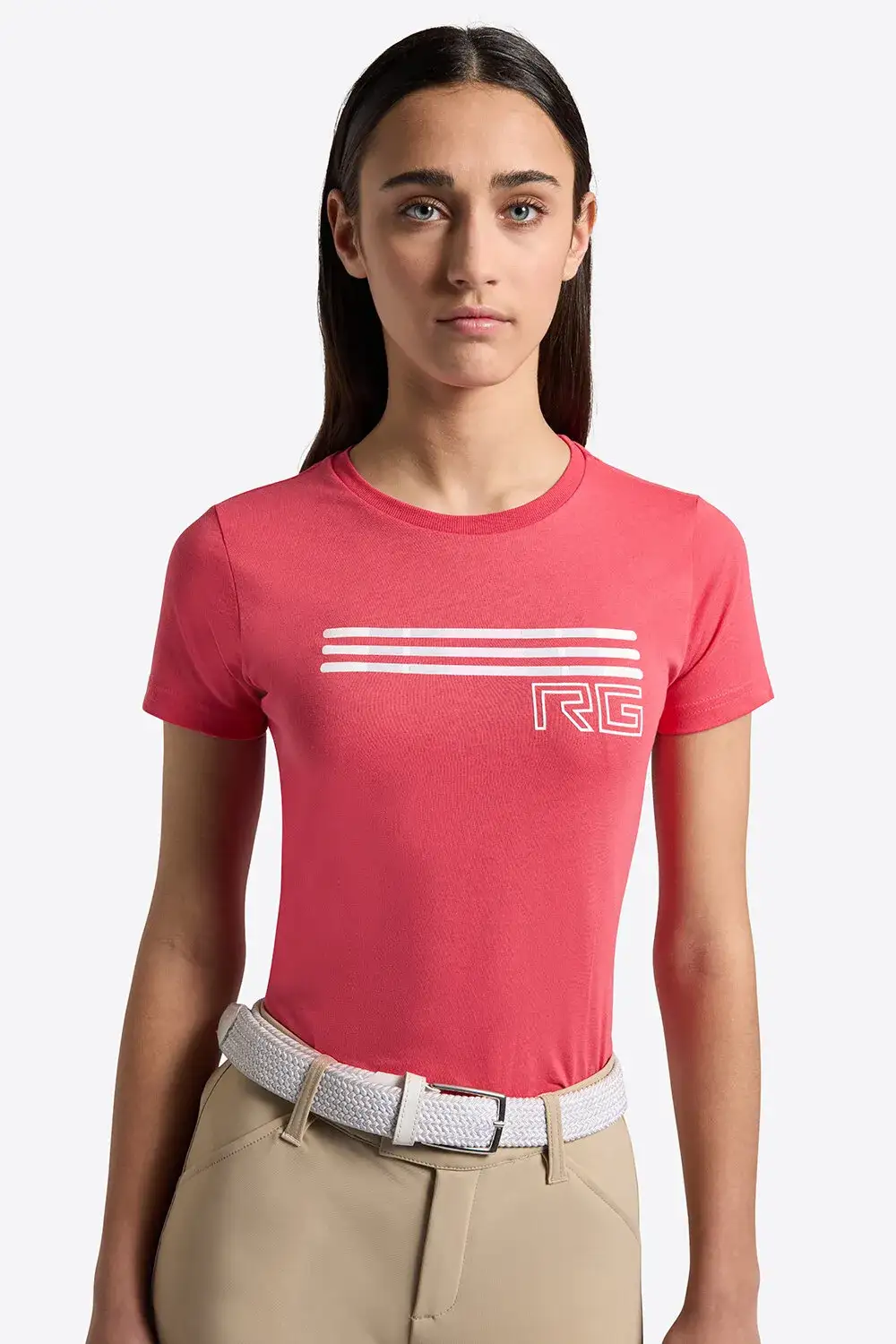 Rider's Gene Rider's Gene girl t-shirt FUSCIA-3