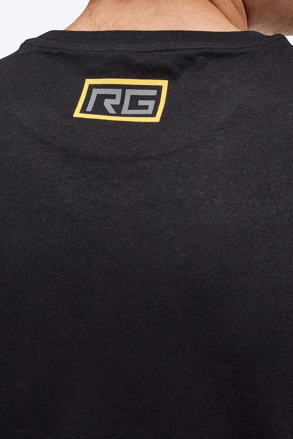 Rider's Gene T-shirt uomo con logo RG BLACK-4