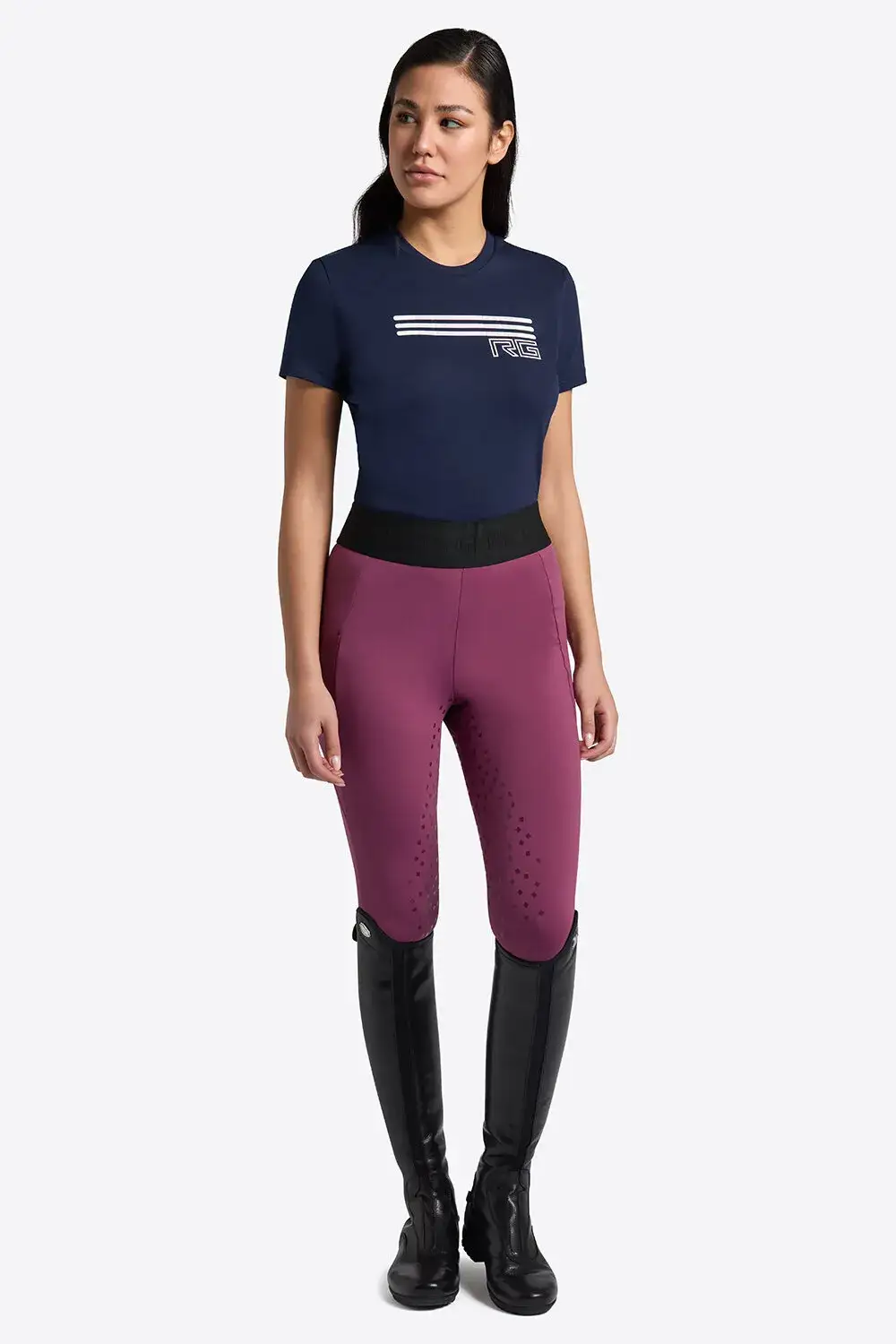 Rider's Gene Rider's Gene woman Cotton T-shirt ROYAL BLUE-1
