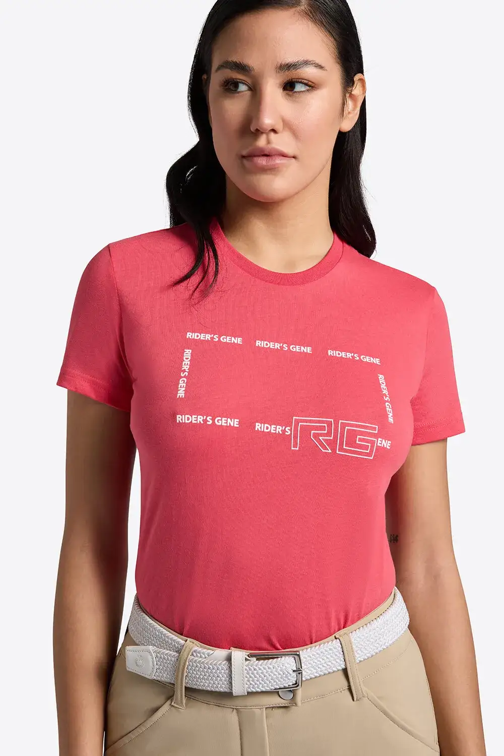 Rider's Gene T-shirt Rider's Gene da donna FUSCIA-3