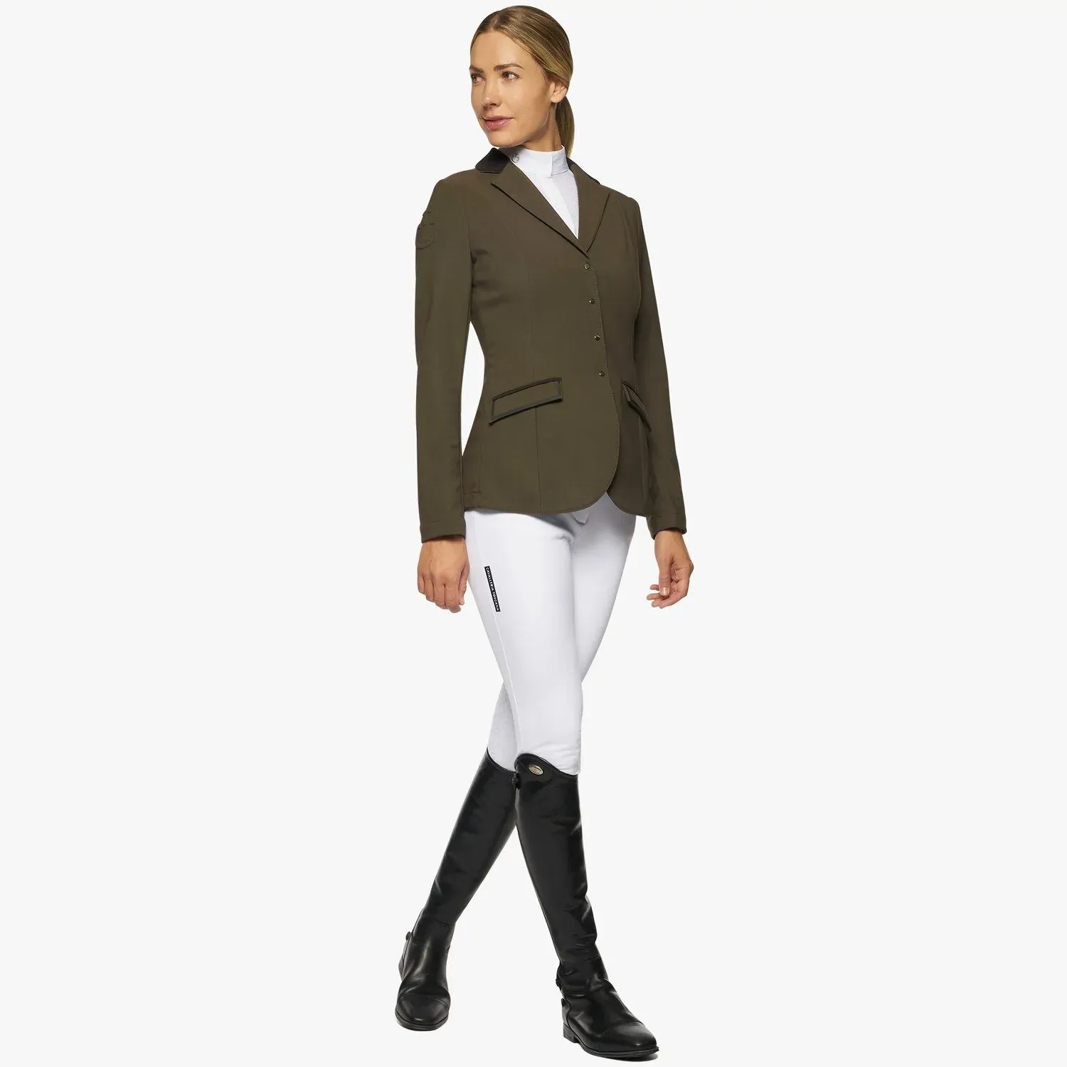 Women's zip riding jacket