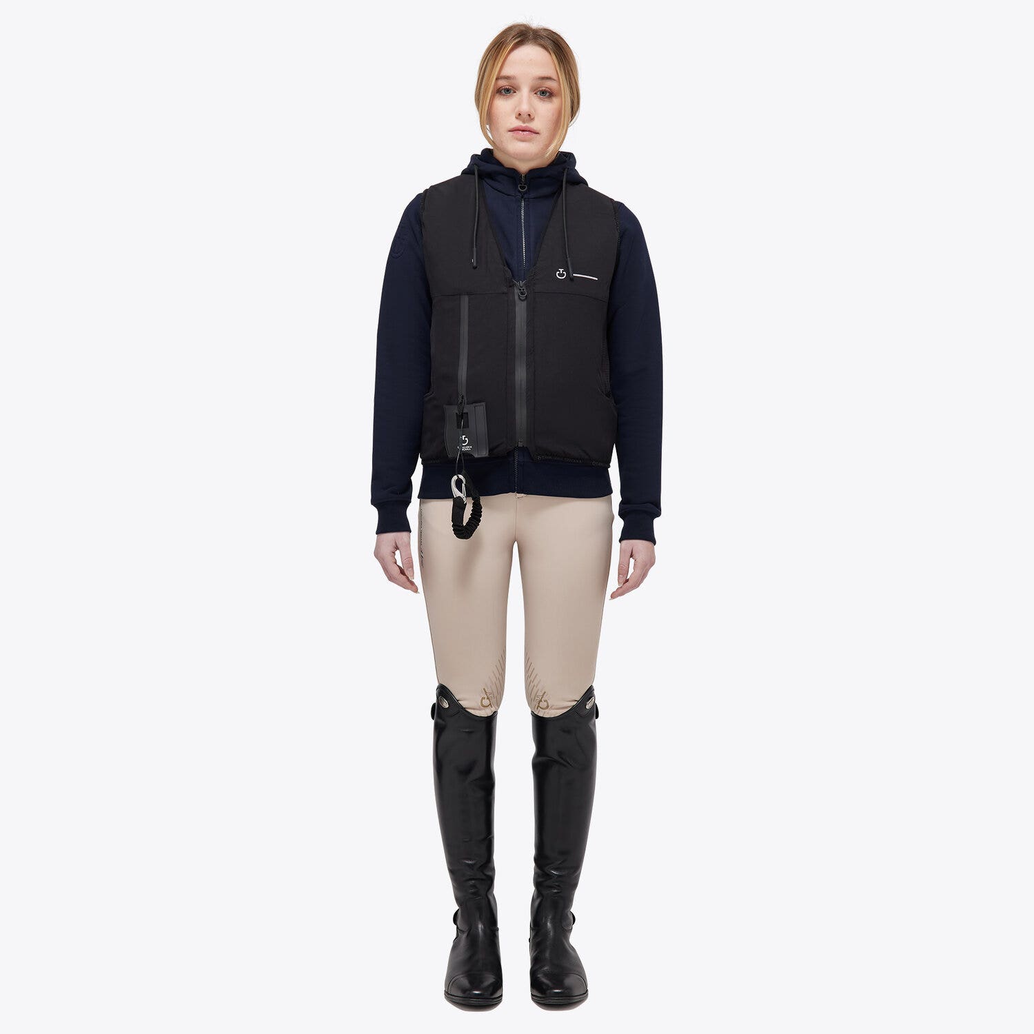 Cavalleria Toscana Airbag Young Rider CT BLACK-1