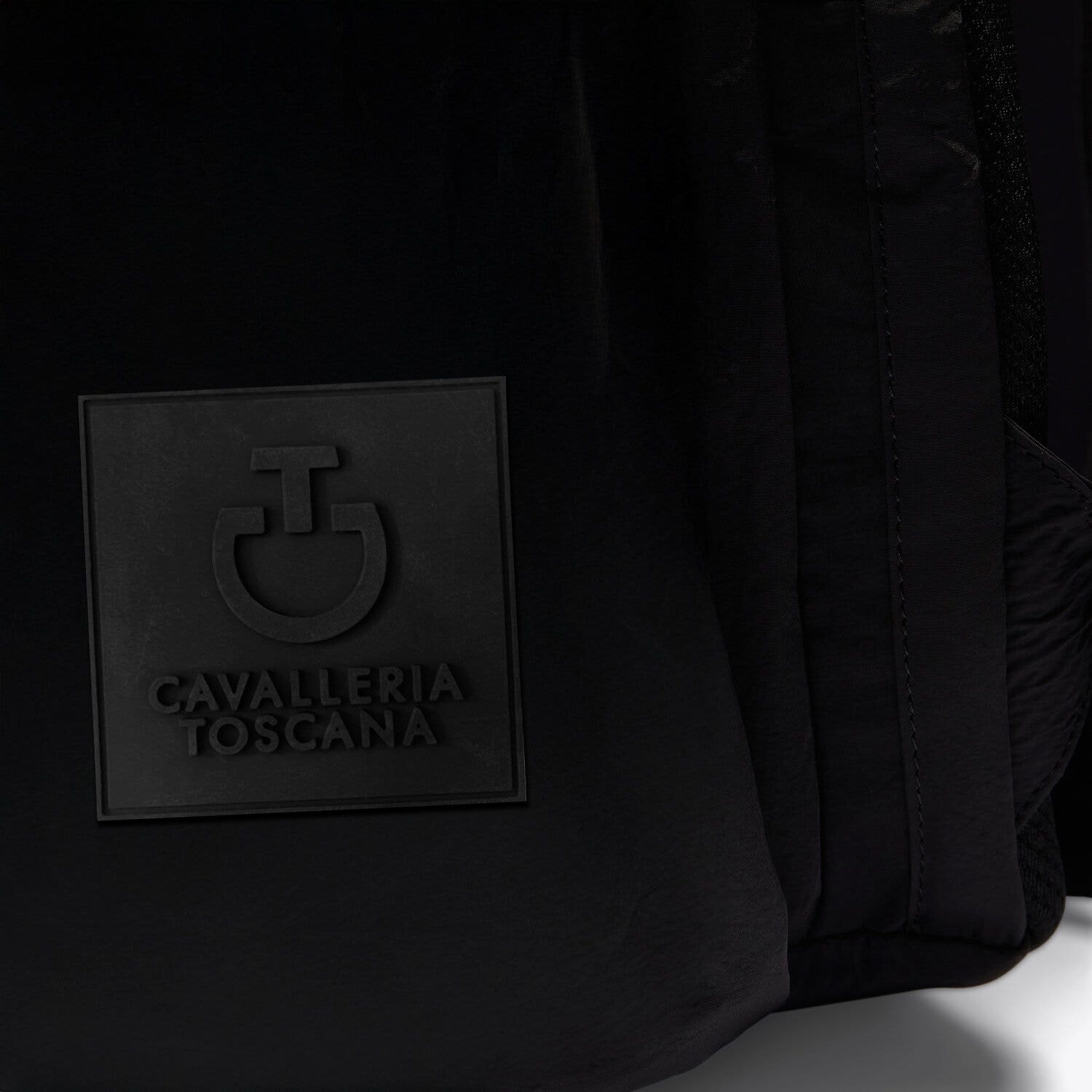 Cavalleria Toscana Cavalleria Toscana Backpack with Helmet Holder BLACK-3