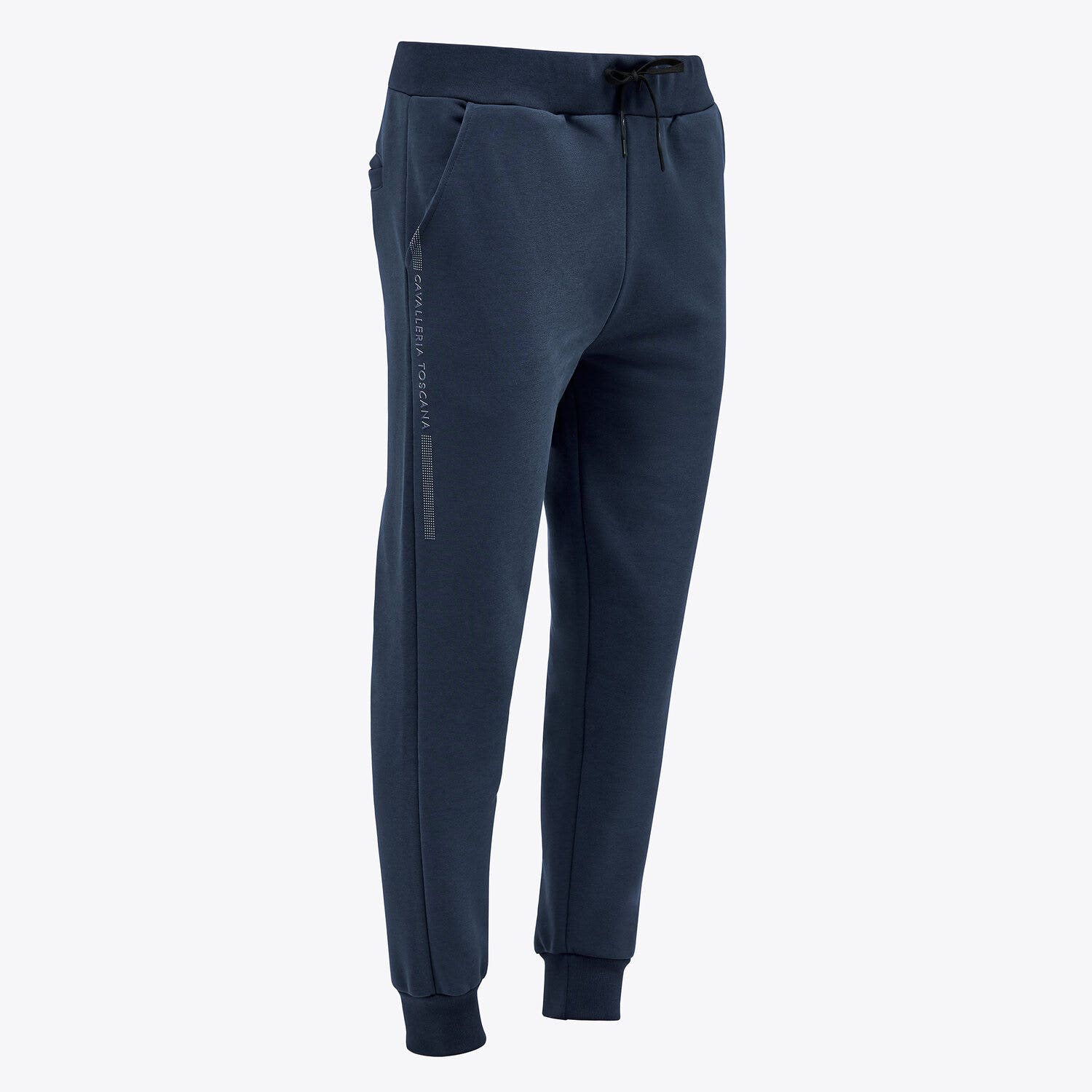Cavalleria Toscana CT Cotton Sweatpants for Man ATLANTIC BLUE-2