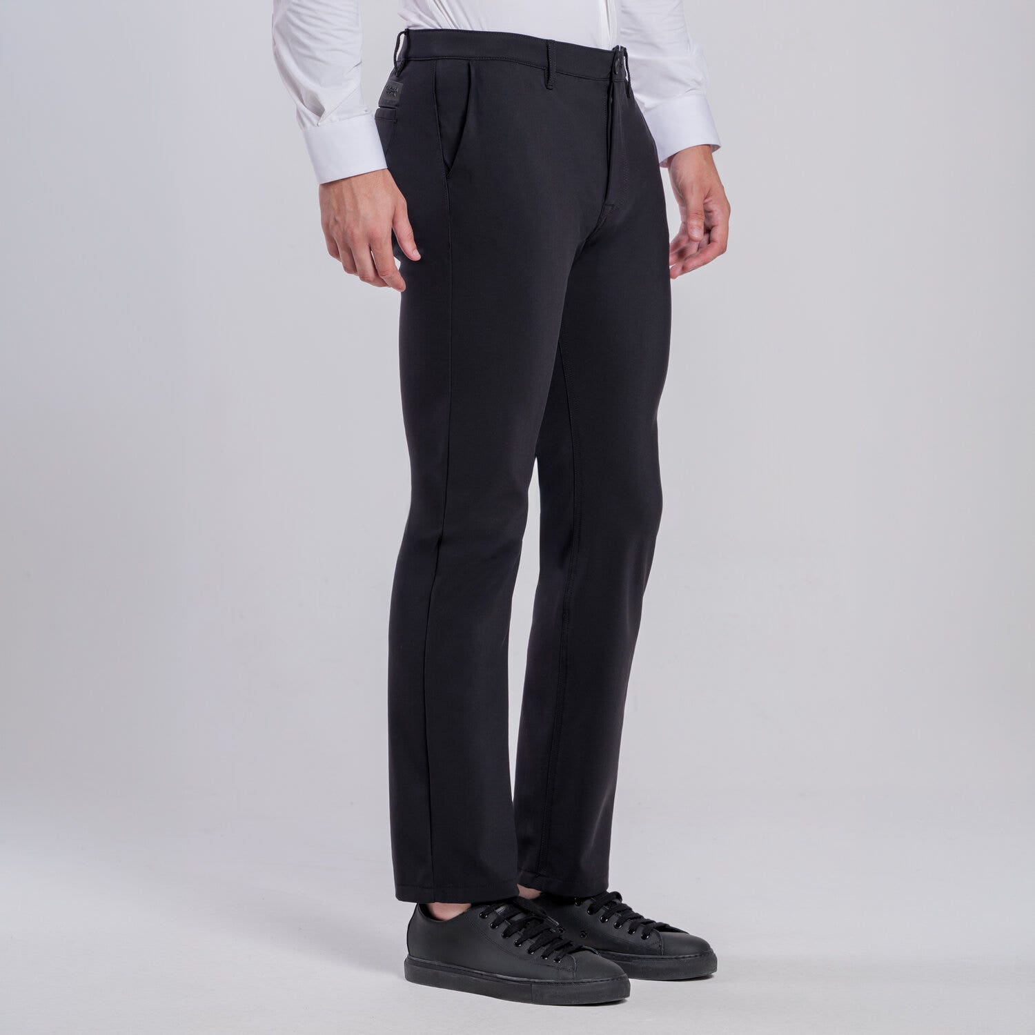Cavalleria Toscana Men’s lifestyle trousers BLACK-1