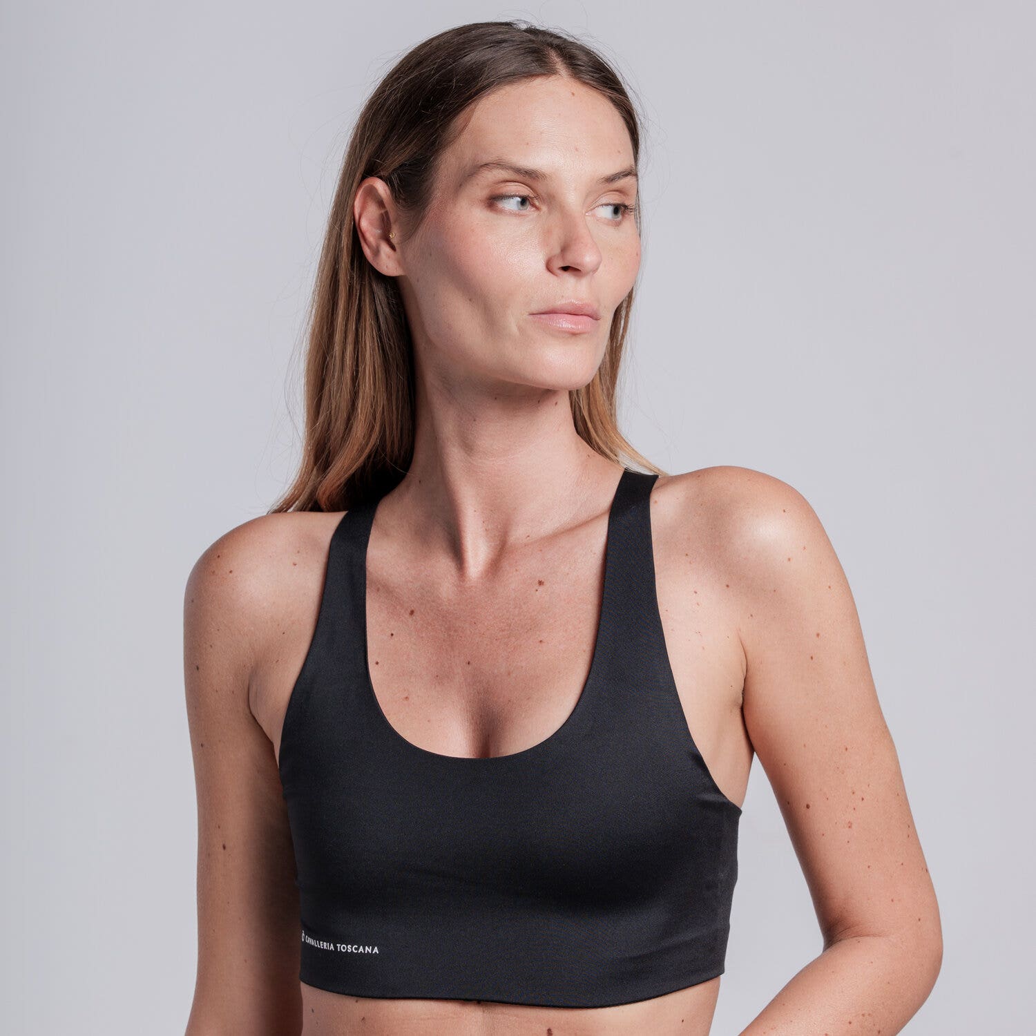 Cavalleria Toscana Cavalleria Toscana Women’s Sports Bra BLACK-1